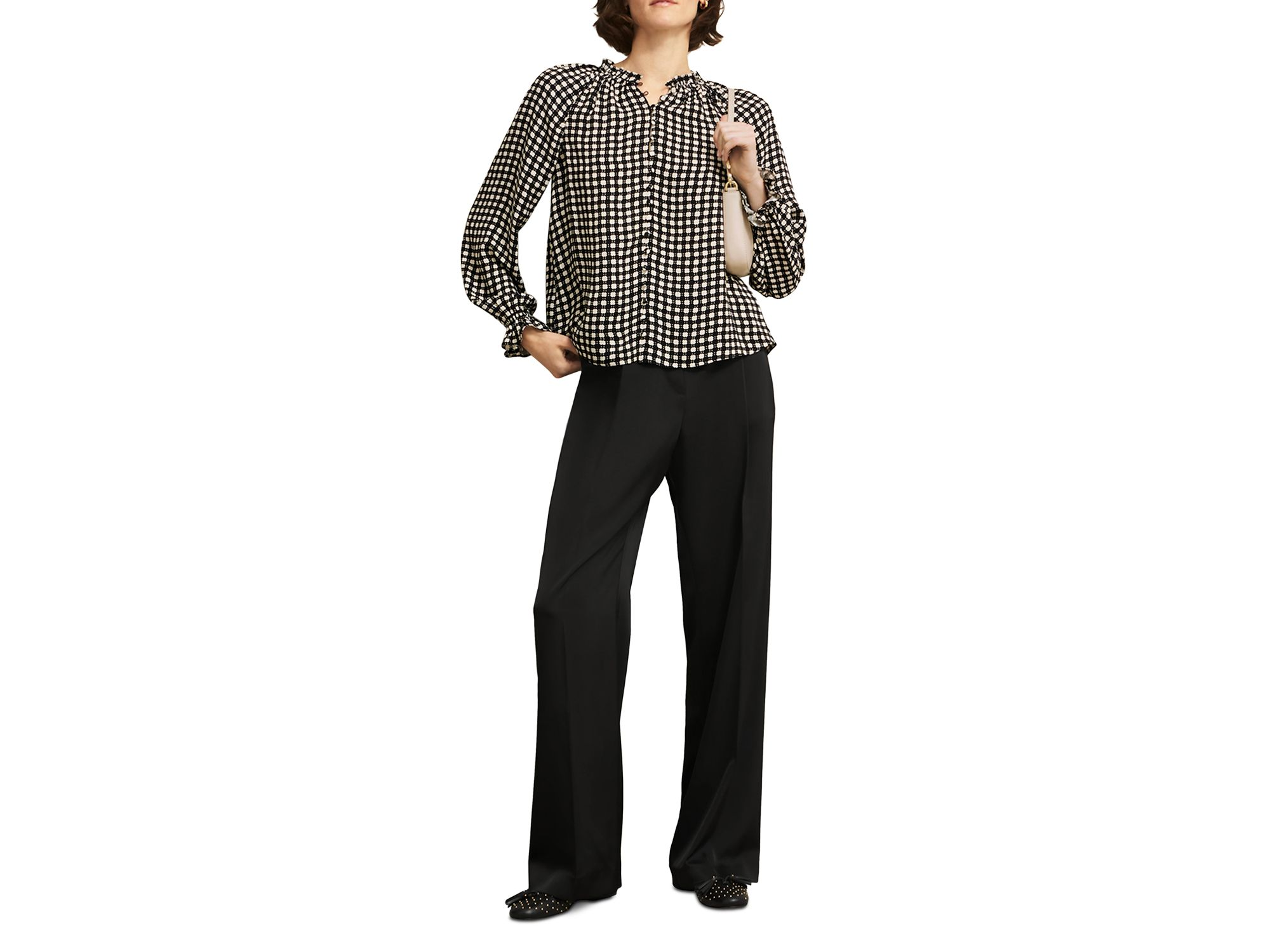 Hewlett Ruffled Cuff Blouse — Image 7