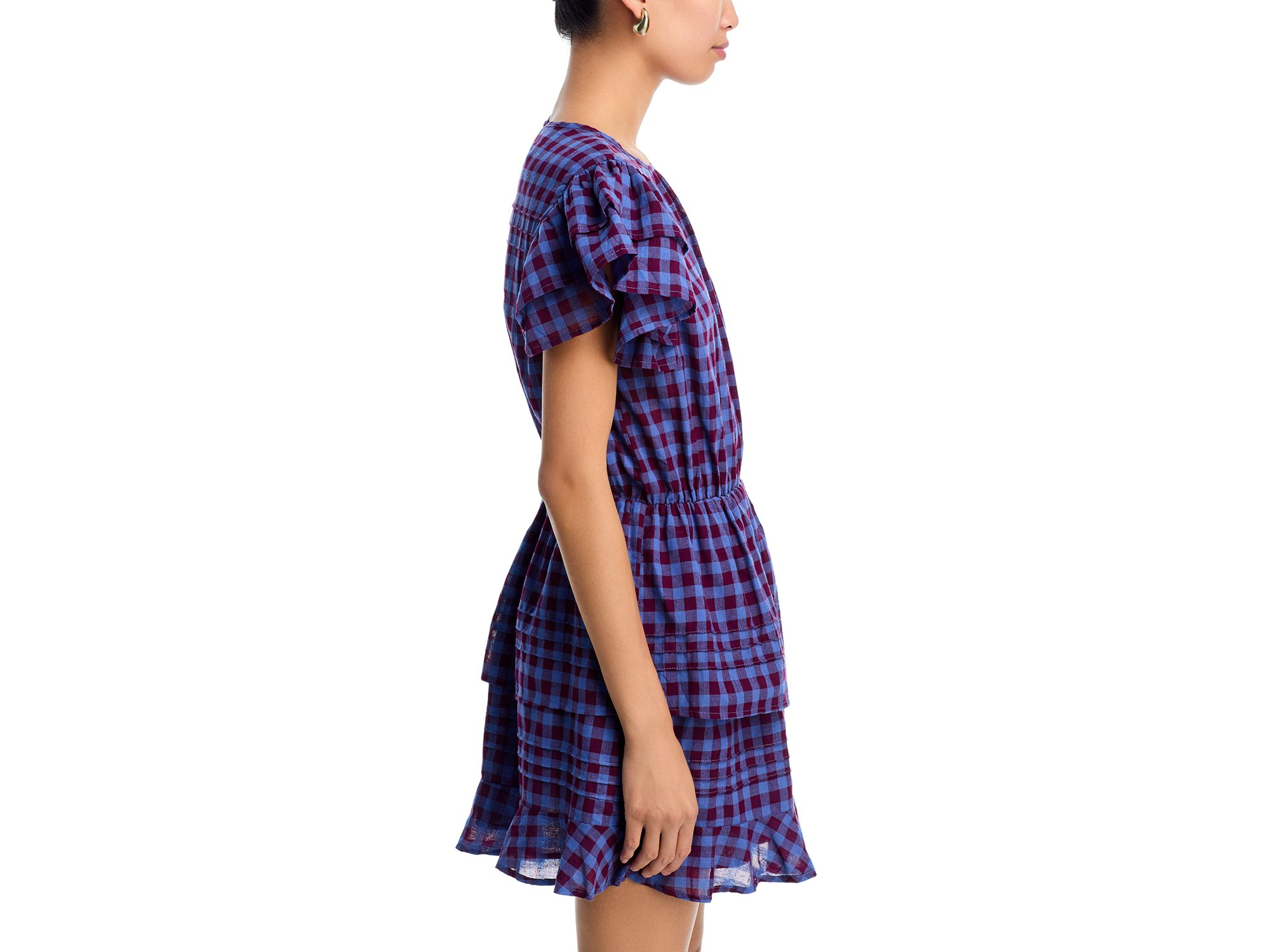 Plaid Mini Dress - Exclusive — Image 4