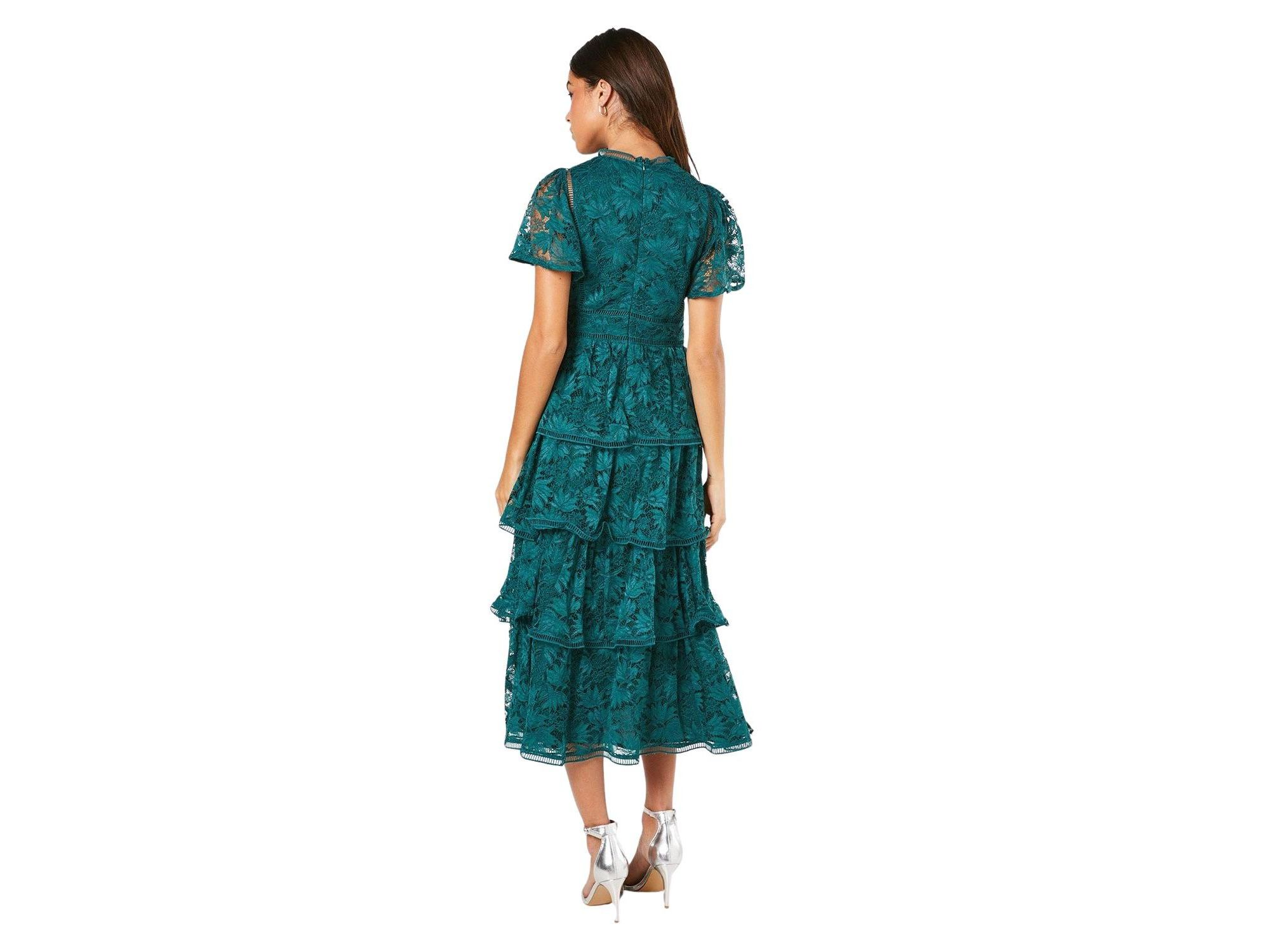 Petite Tiered Lace Dress — Image 4