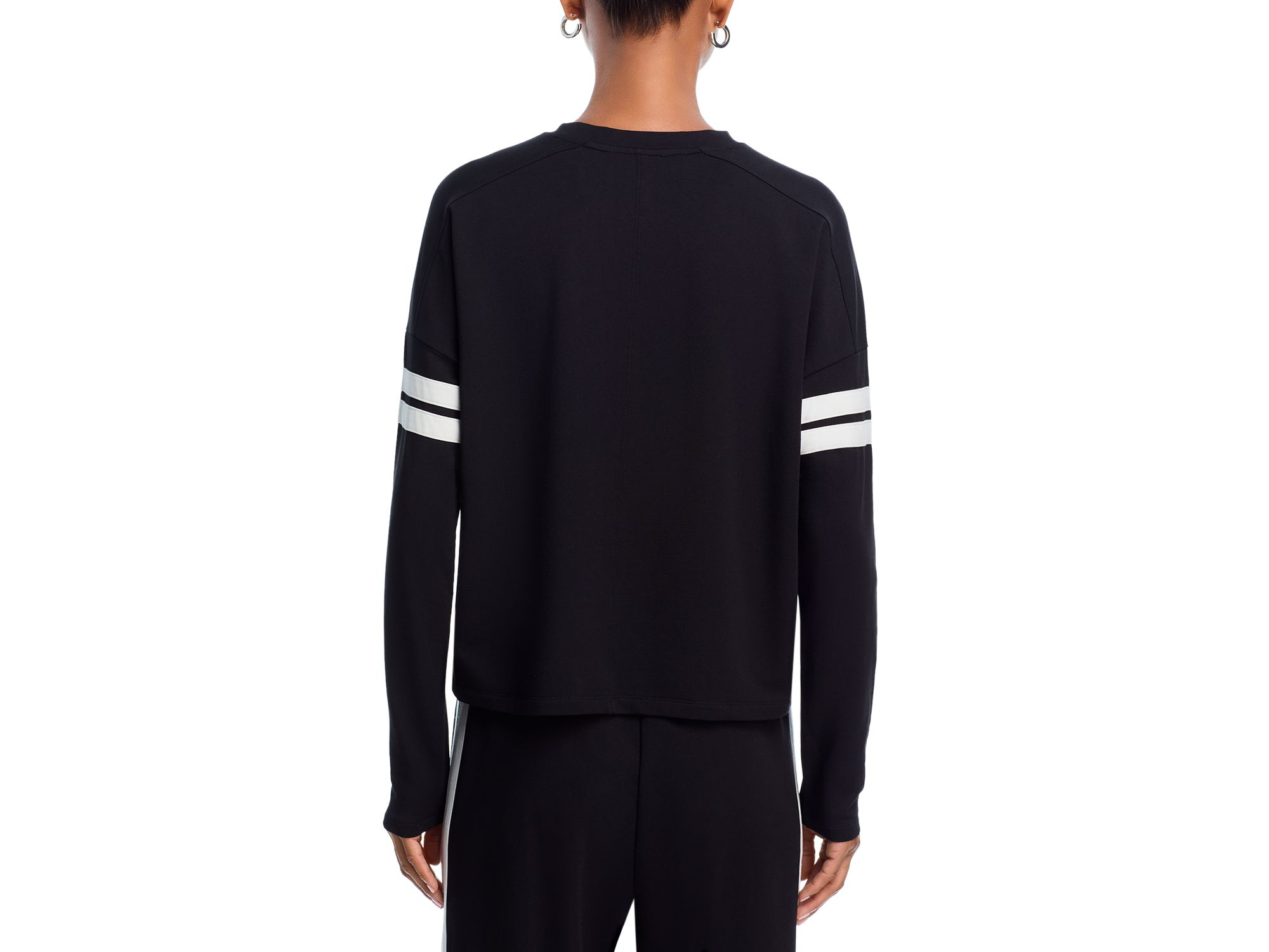 Stripe Sleeve Sweatshirt - Exclusive — Image 3