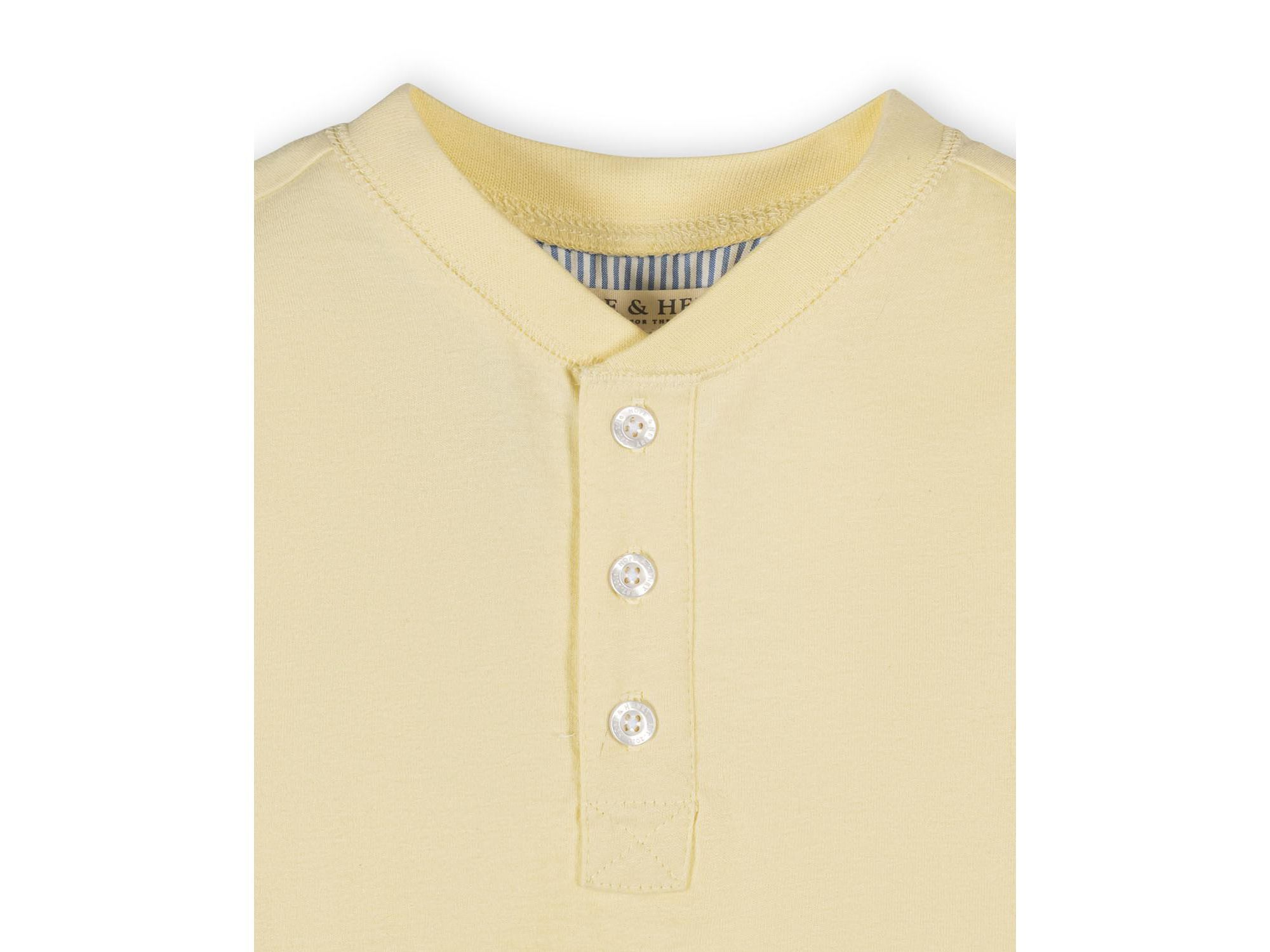 Boys' Organic Short Sleeve Henley Tee - Little Kid — Image 3
