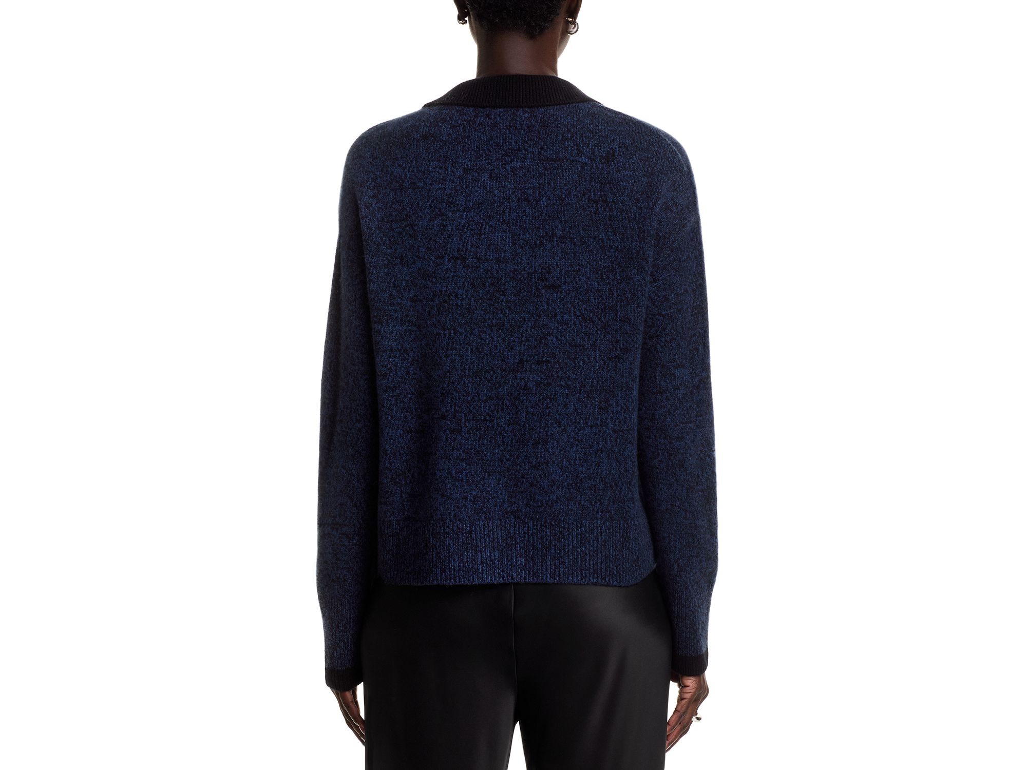 100% Cashmere Polo Neck Long Sleeve Pullover - Exclusive — Image 3