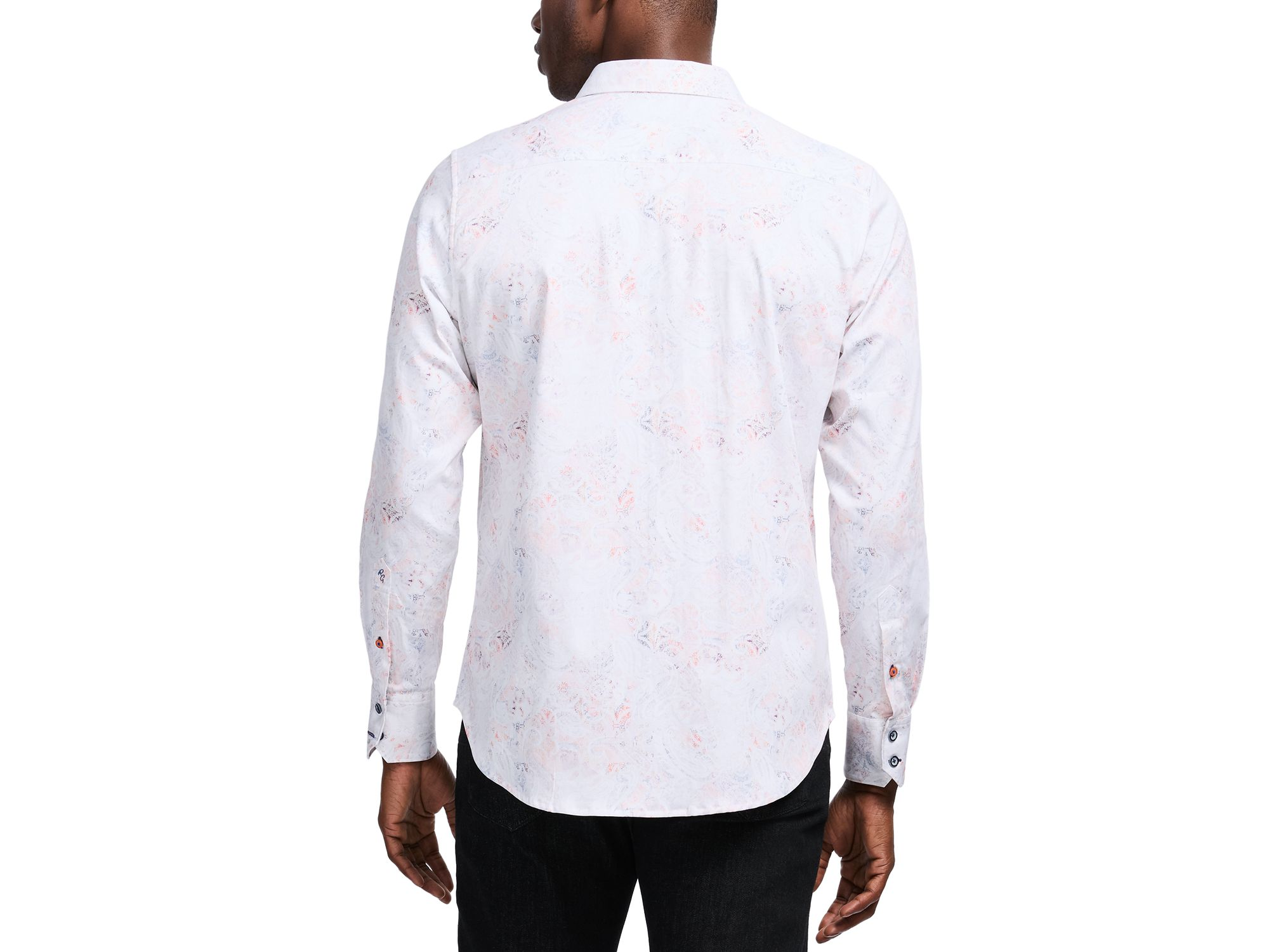Addington Cotton Blend Button Down Shirt — Image 3