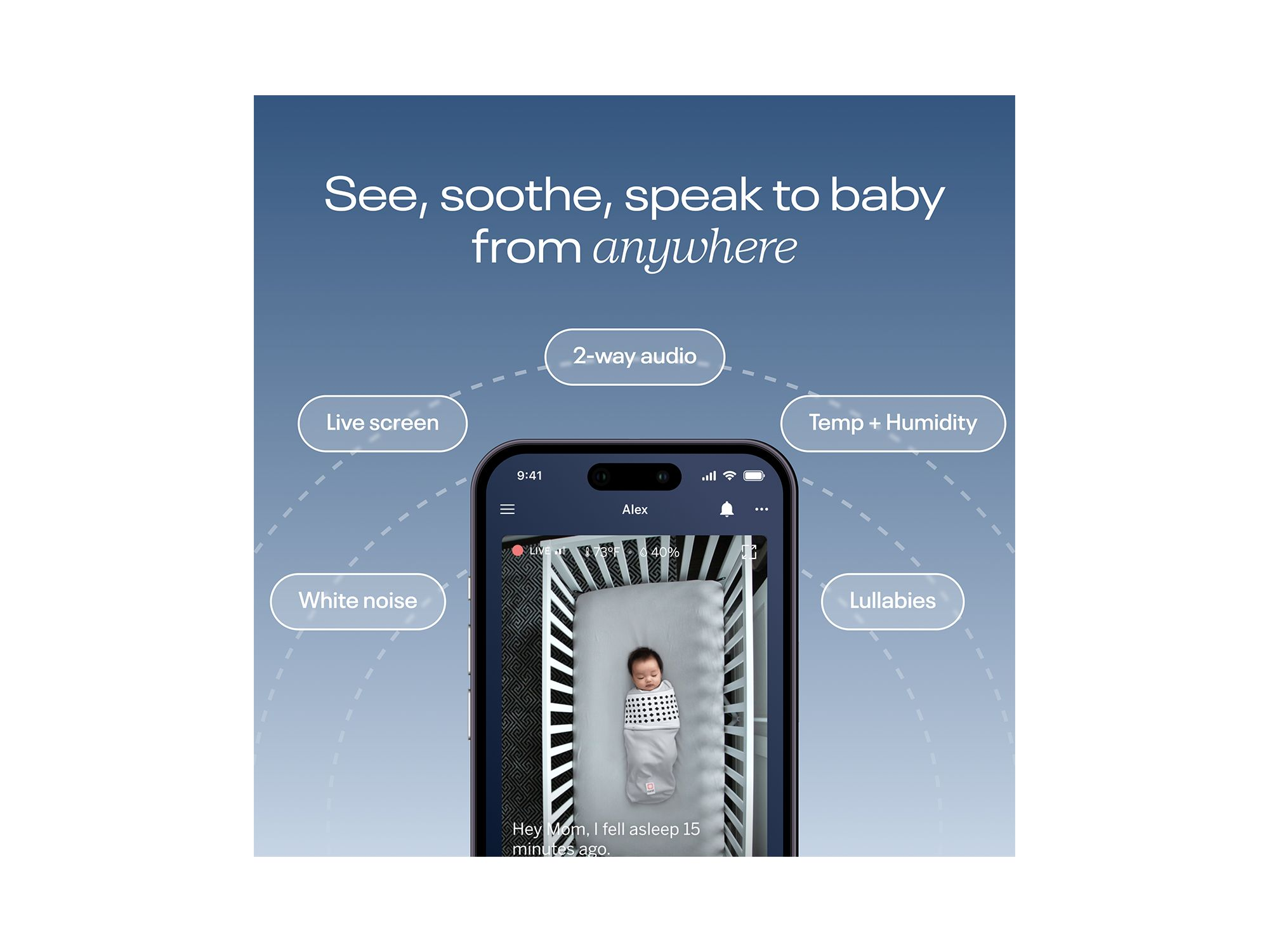 Pro Smart Baby Monitor & Floor Stand (V2) — Image 6