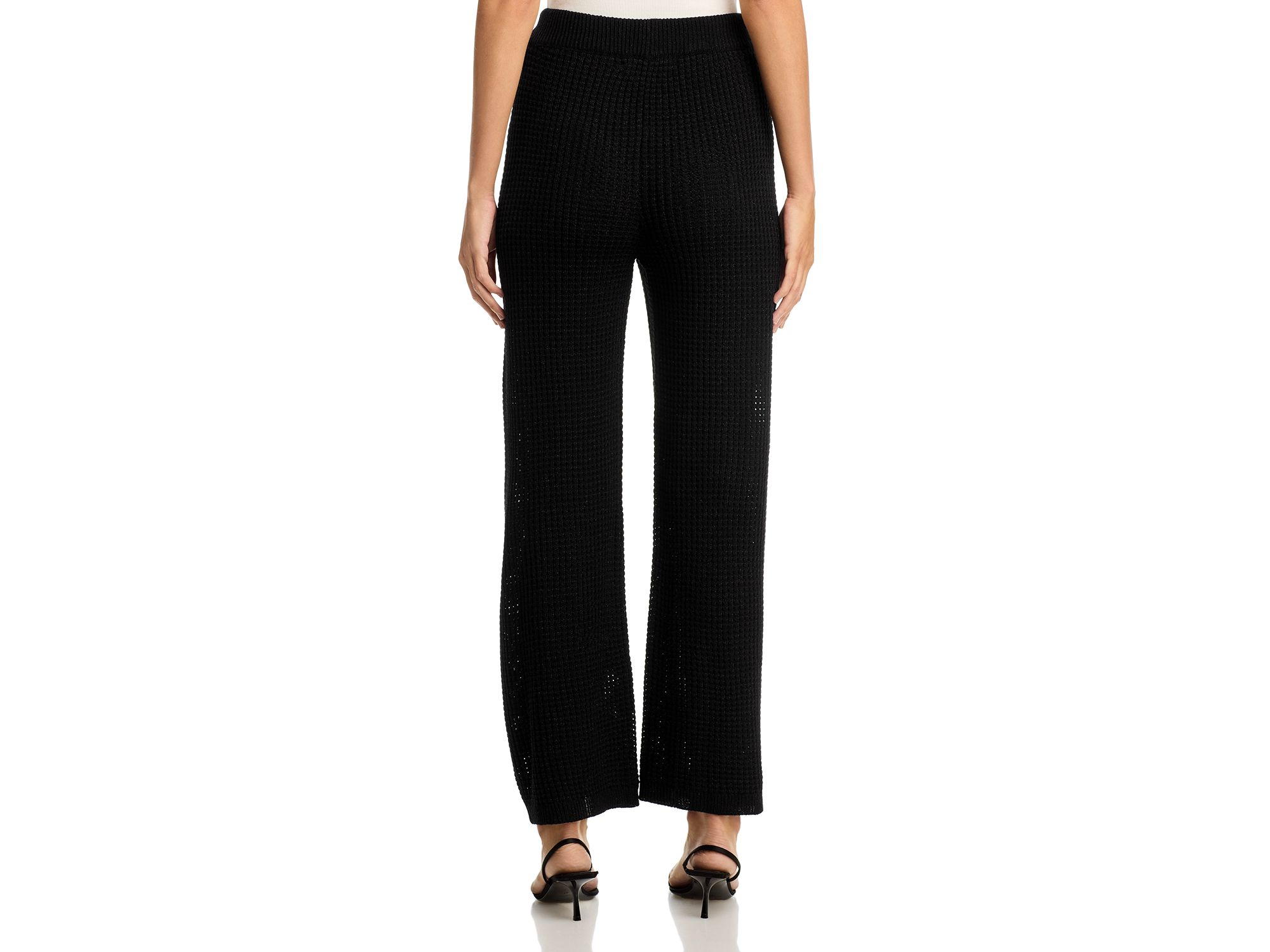 Metallic Knit Pants — Image 3