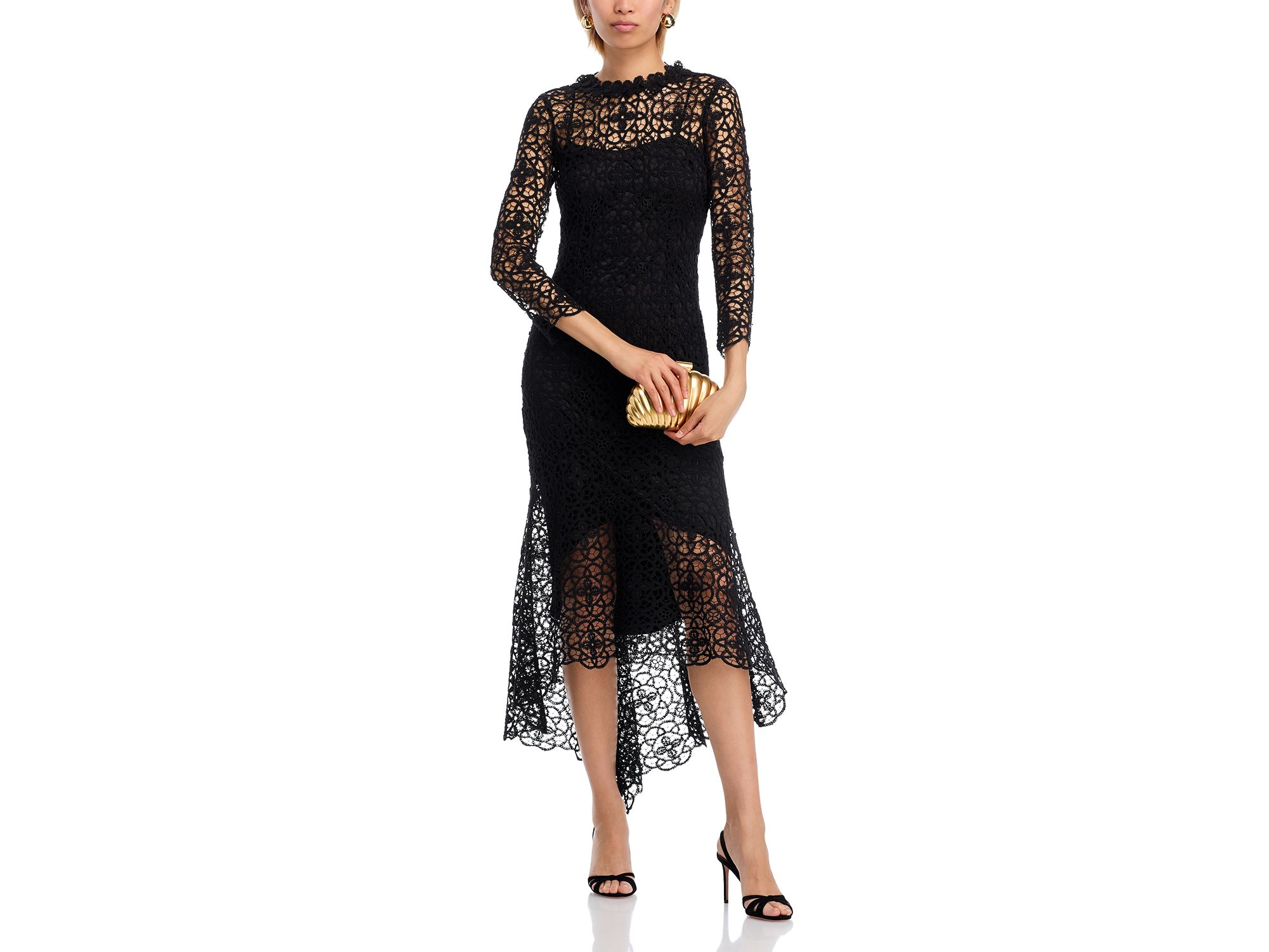 Stretch Crochet Maxi Dress — Image 3