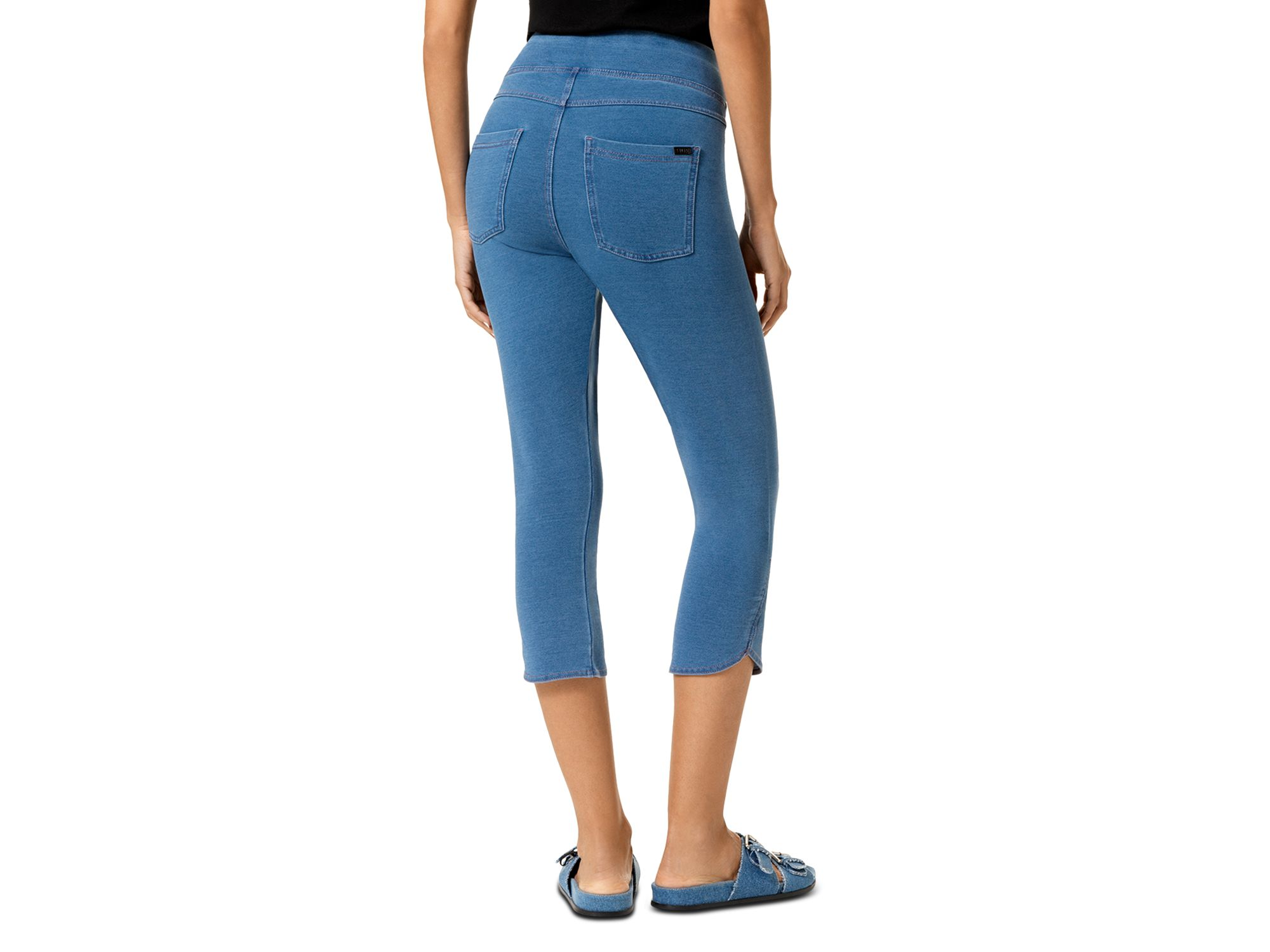 Game Changing Tulip Hem Denim Leggings — Image 3