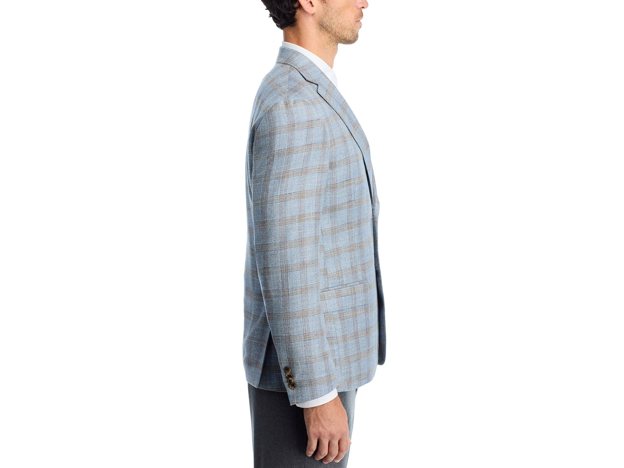 Plaid Regular Fit Sport Coat - Exclusive — Image 5