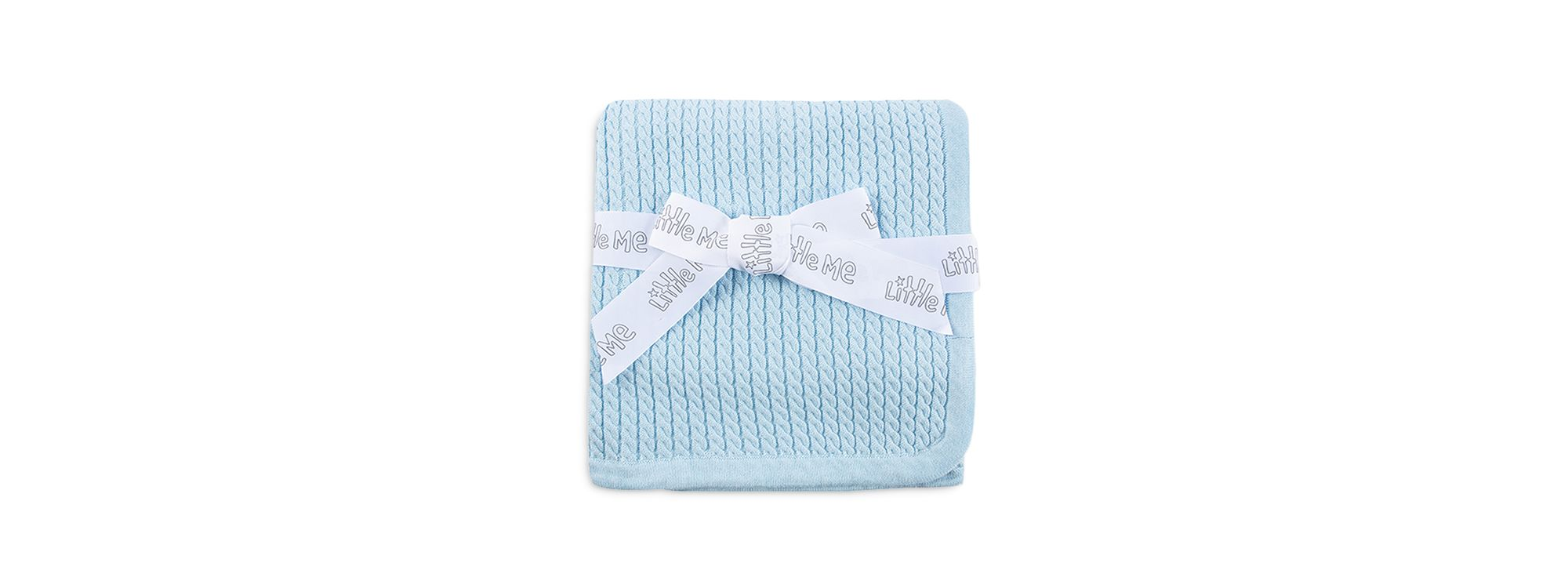Infant Cable Knit Blanket - Baby — Image 5