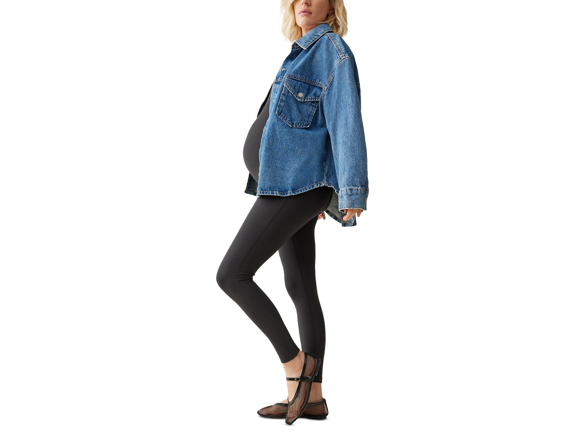 Long Maternity Unitard — Image 3