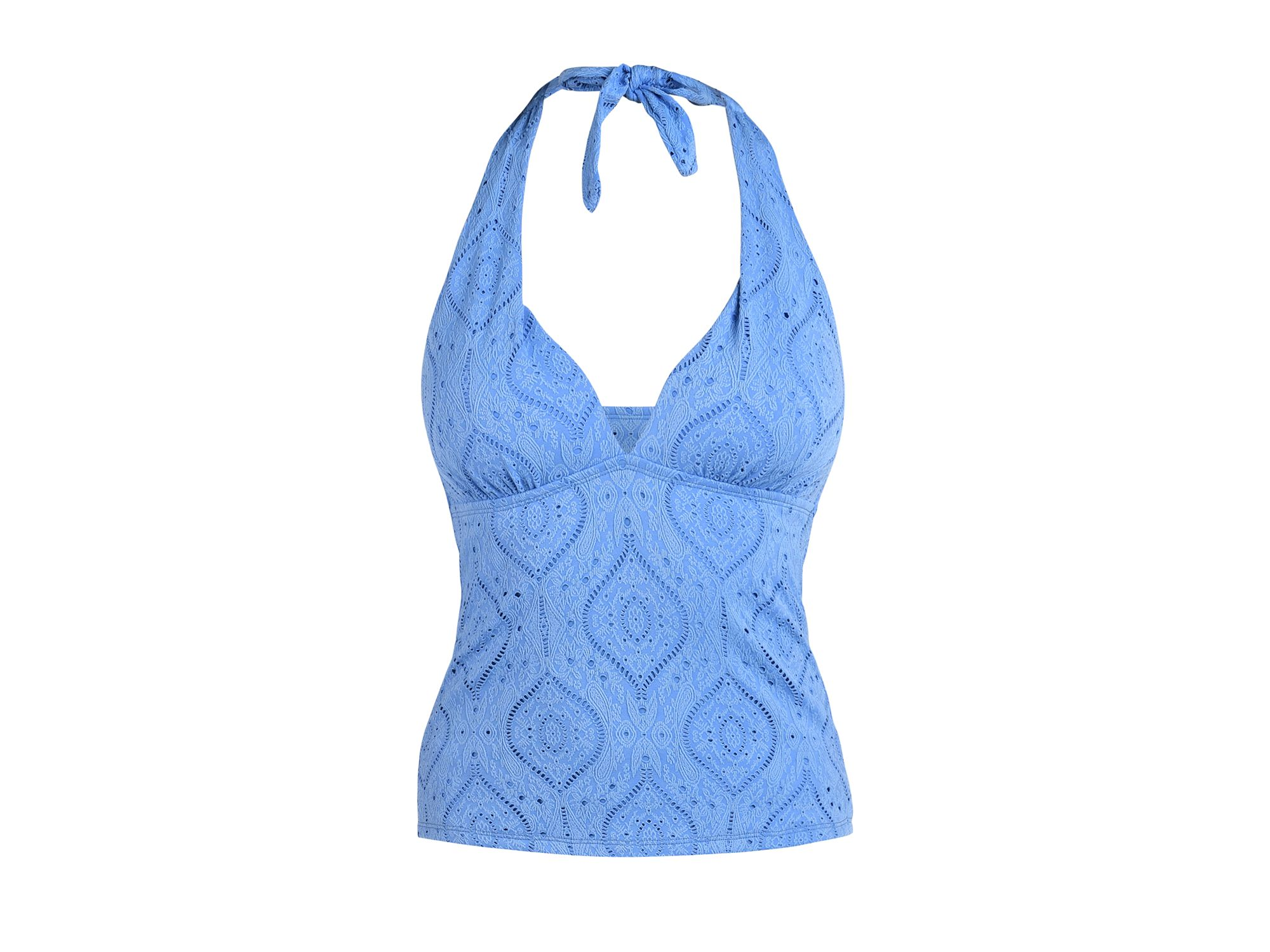 Mantra Halter Goddess Tankini Top & Mantra Tunnel Swim Skirt — Image 10