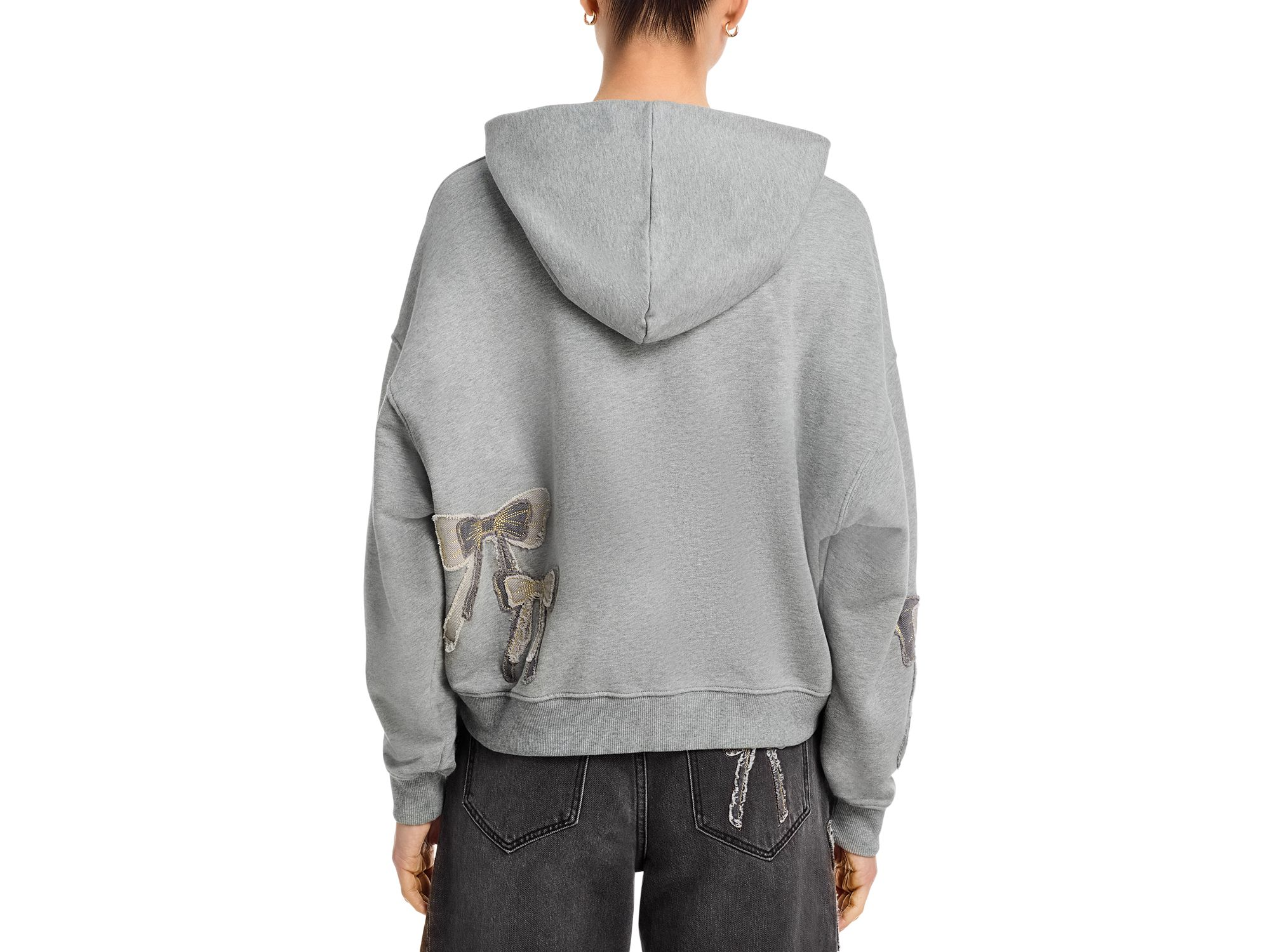 Mandy Bow Appliqué Hoodie — Image 3