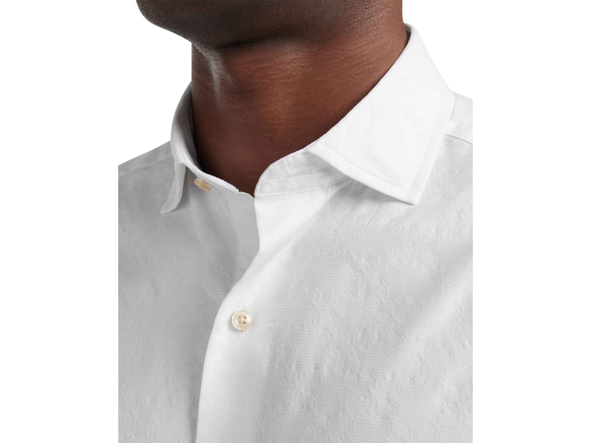 Geometric Jacquard Shirt — Image 3