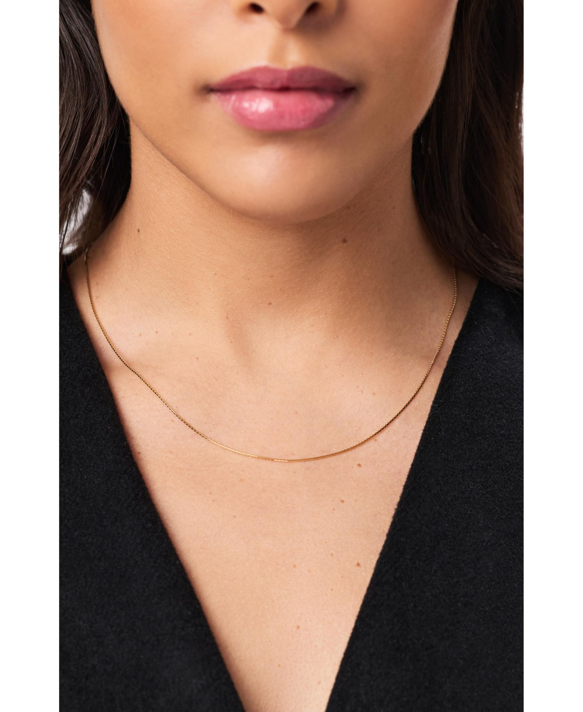 Solid Silk Chain Necklace — Image 3