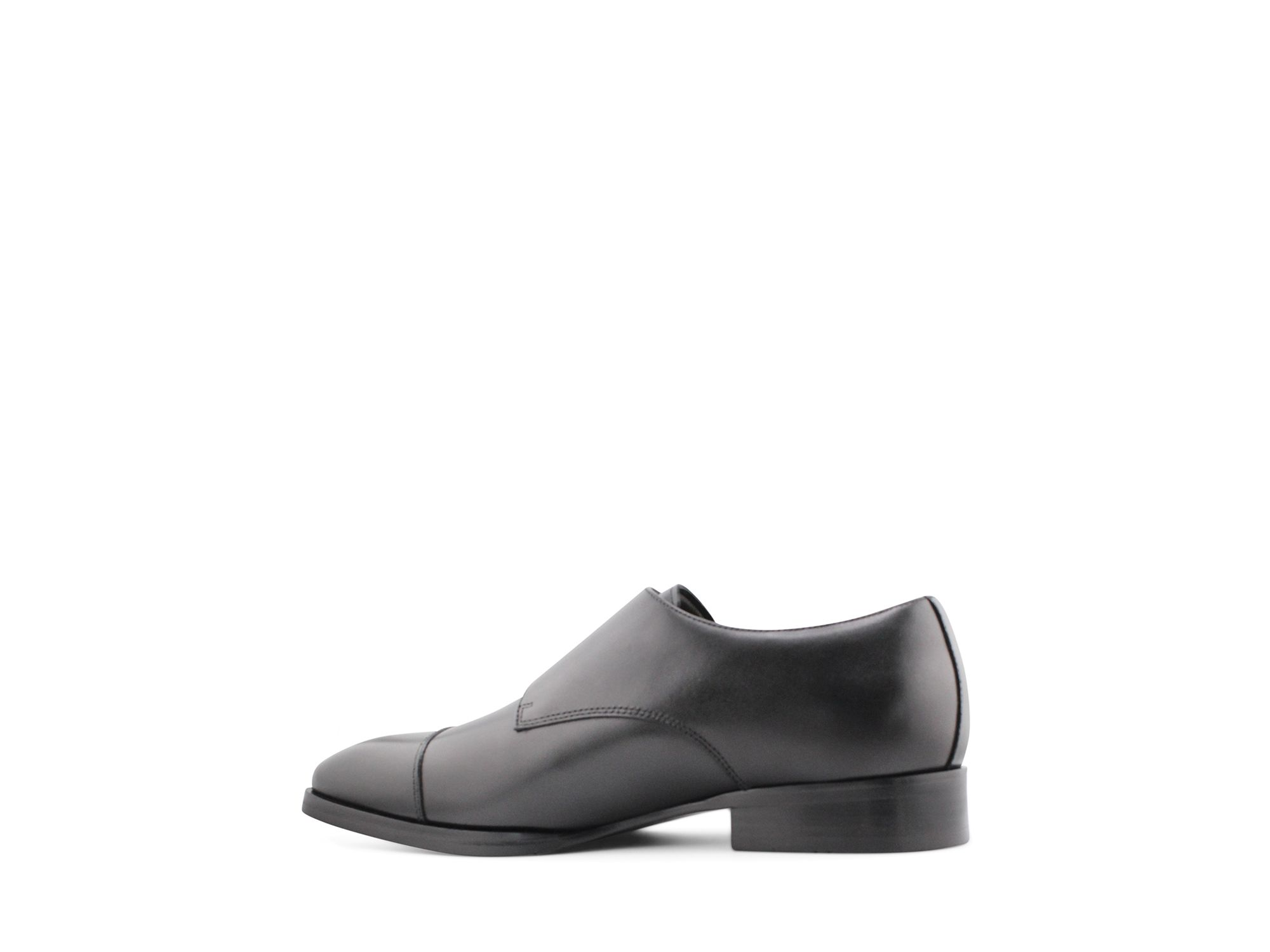 Men's Brayden Double Buckle Monk Strap Cap Toe Dress Shoes — Image 4