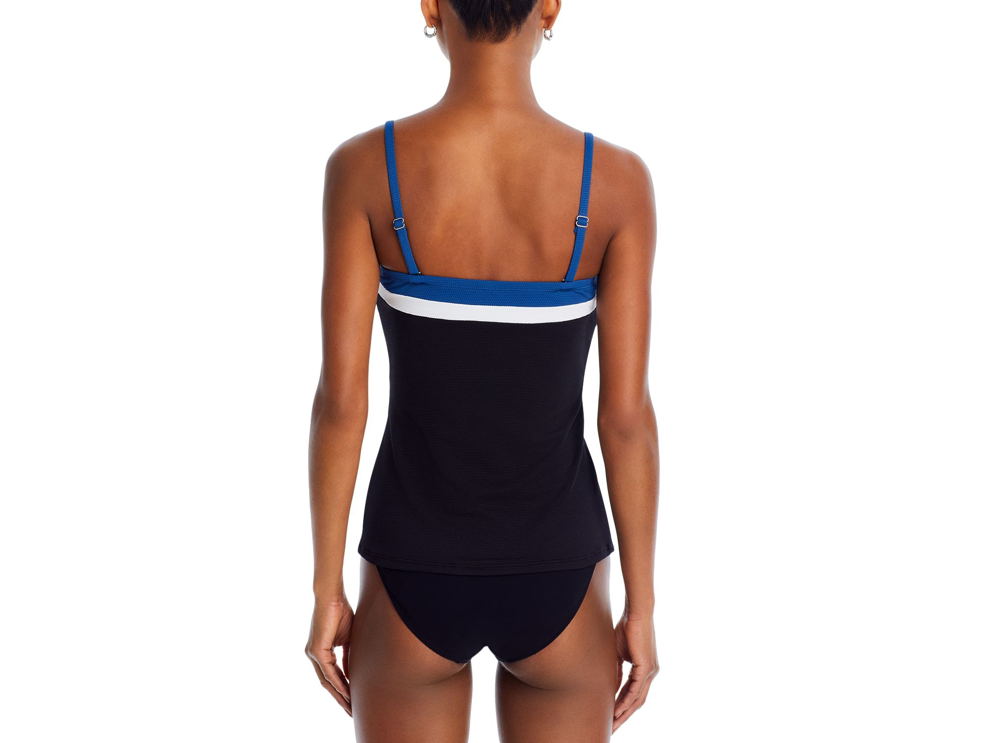 Island Cays Color Block Bandeau Tankini Top — Image 5