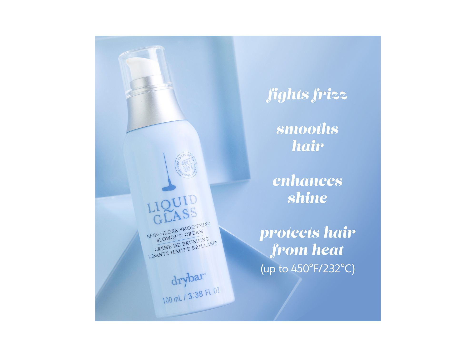 Liquid Glass High Gloss Smoothing Blowout Cream 3.38 oz. — Image 5