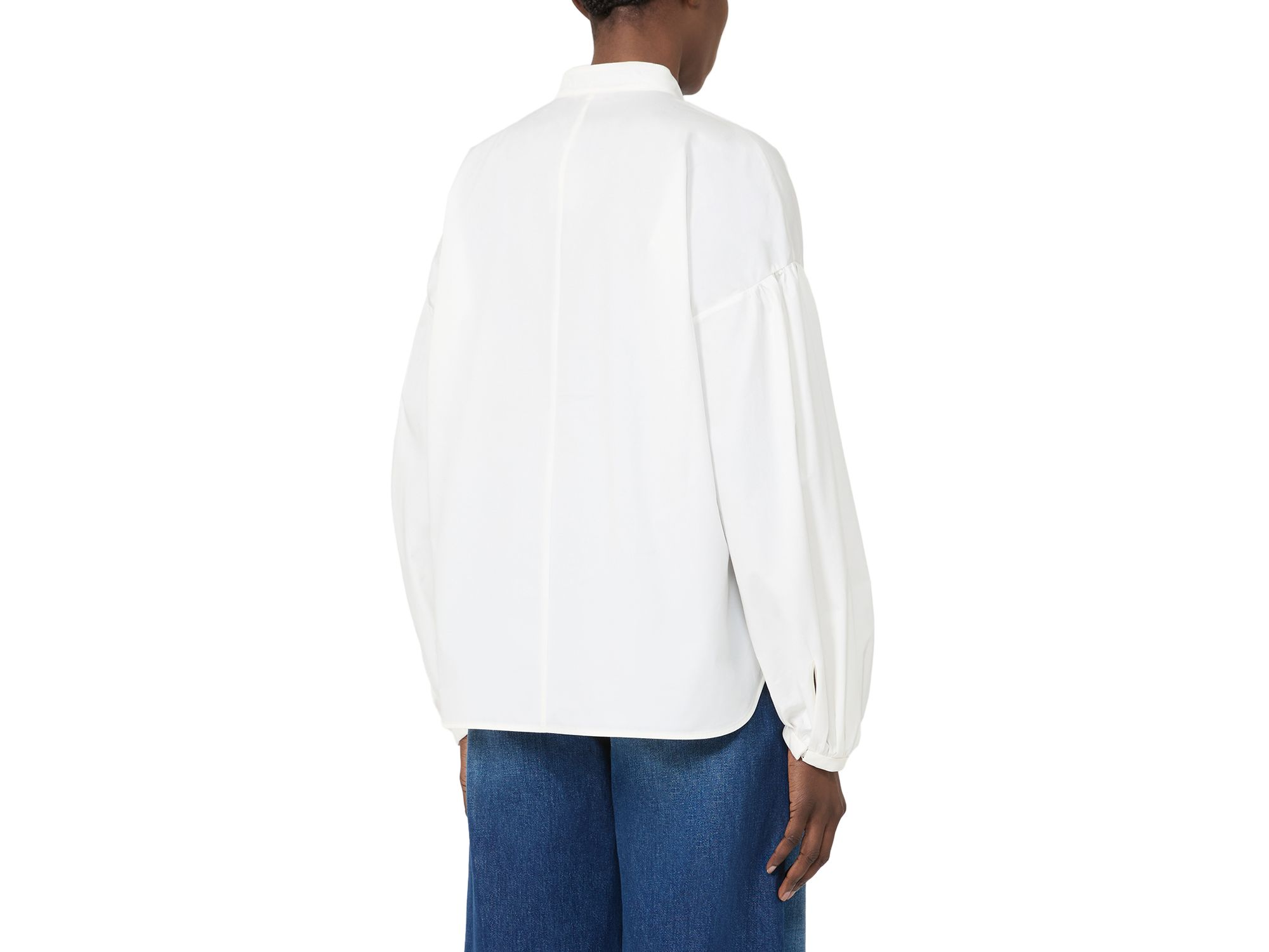 Mstginnasta Ivory Boxy Blouse — Image 4