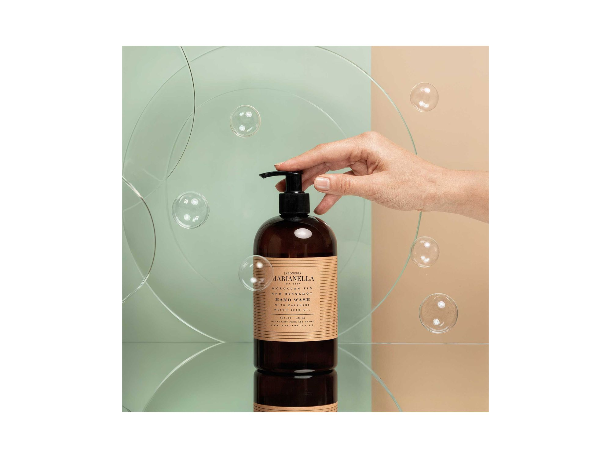 Moroccan Fig & Bergamot Hand Wash 16 oz. — Image 4