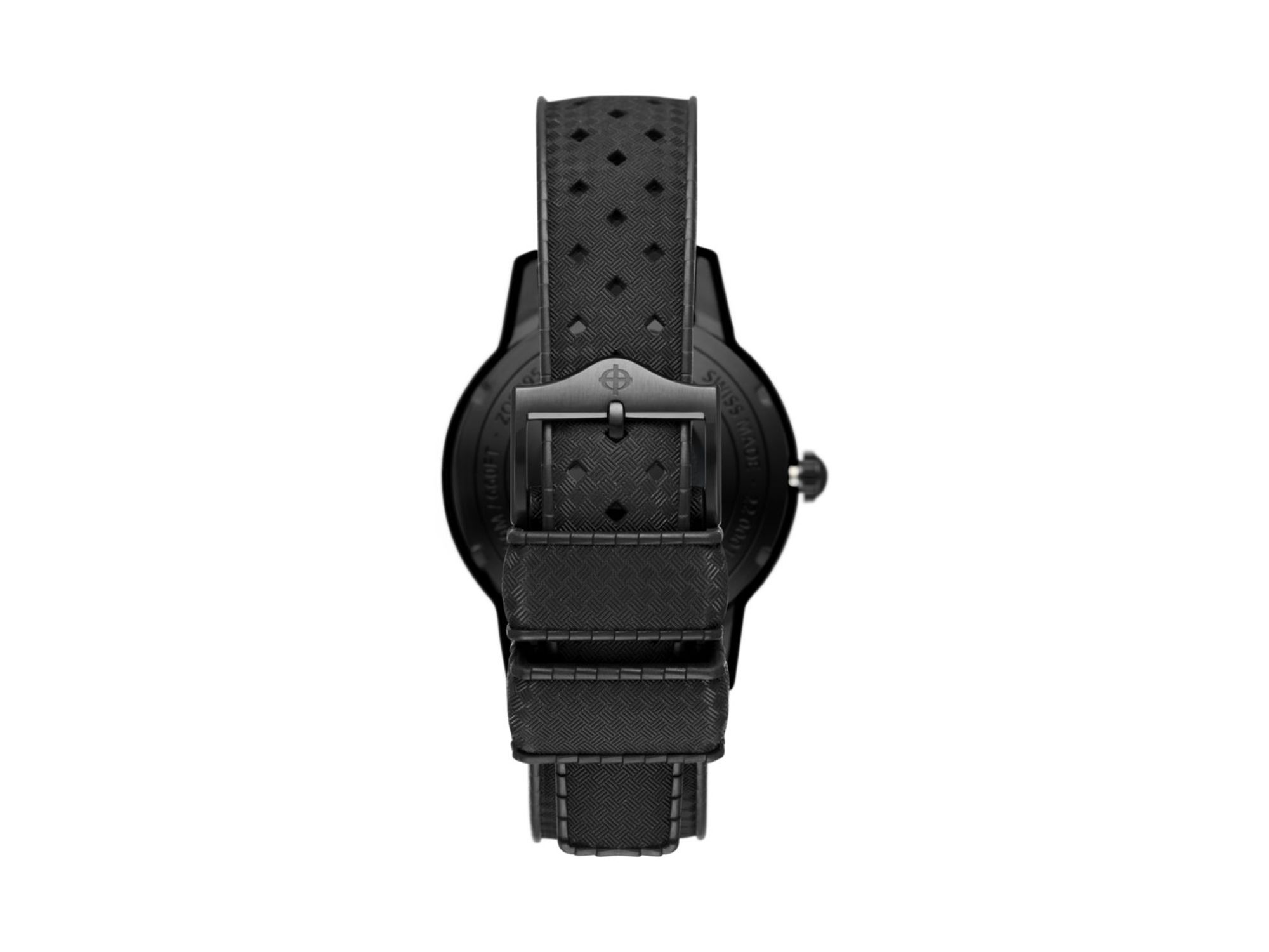 Ceramic Compression Diver Automatic Rubber Strap Watch, 41mm — Image 4