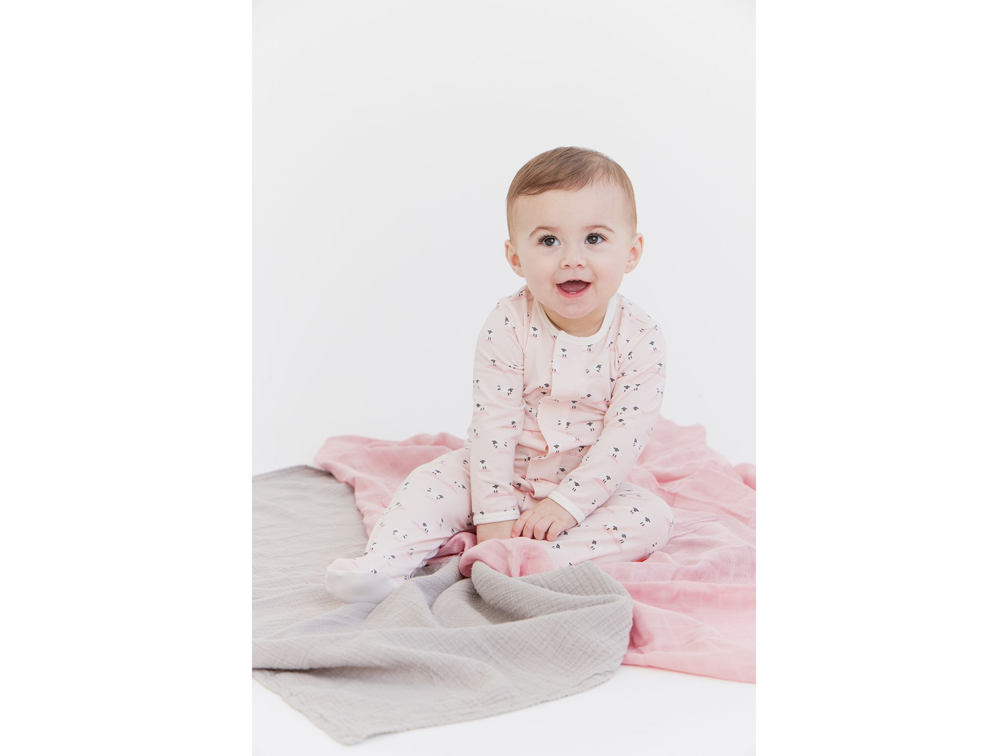 Girls' Baa Baa Footie - Baby — Image 3