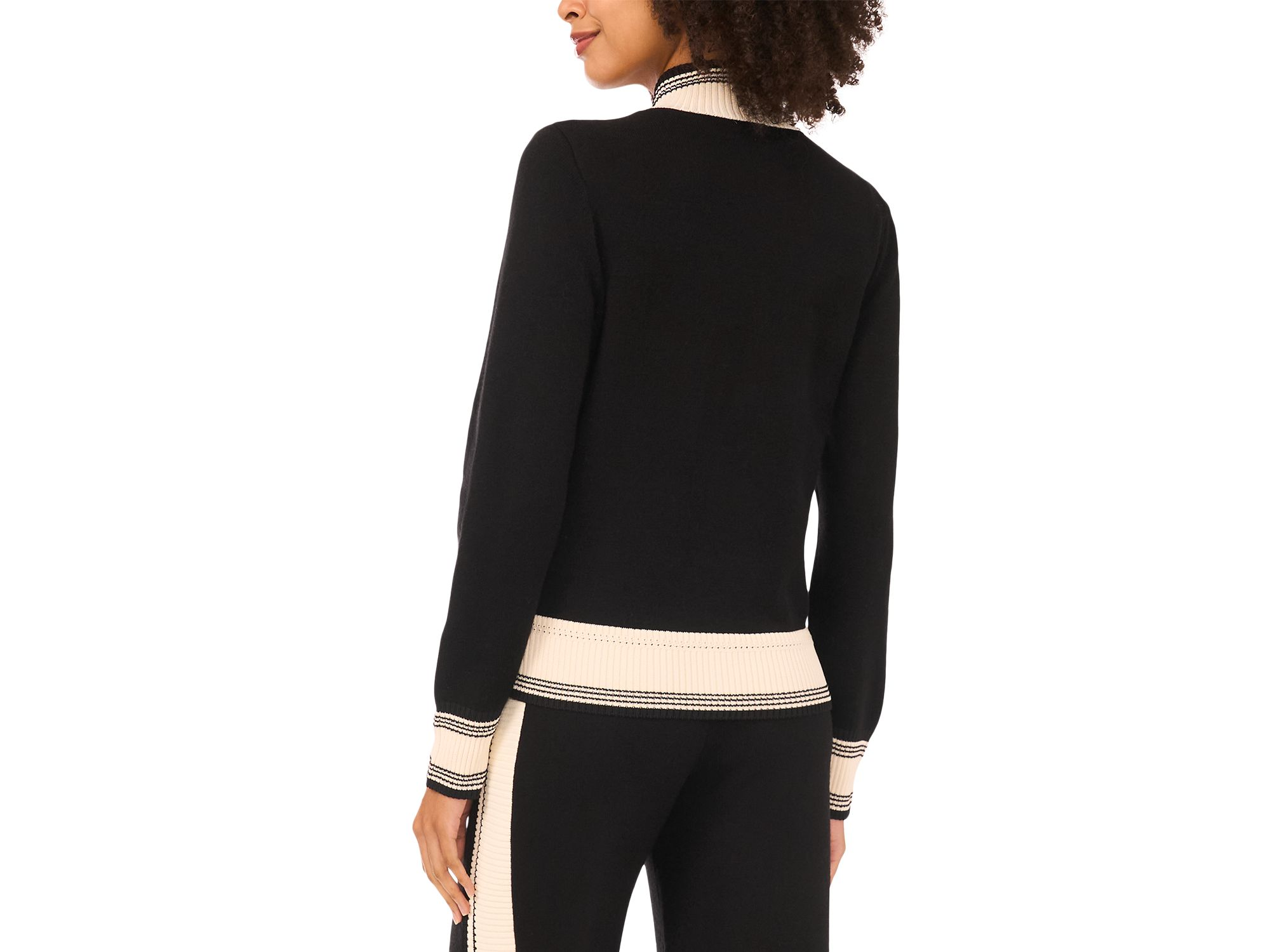 Contrast Trim Track Jacket — Image 4
