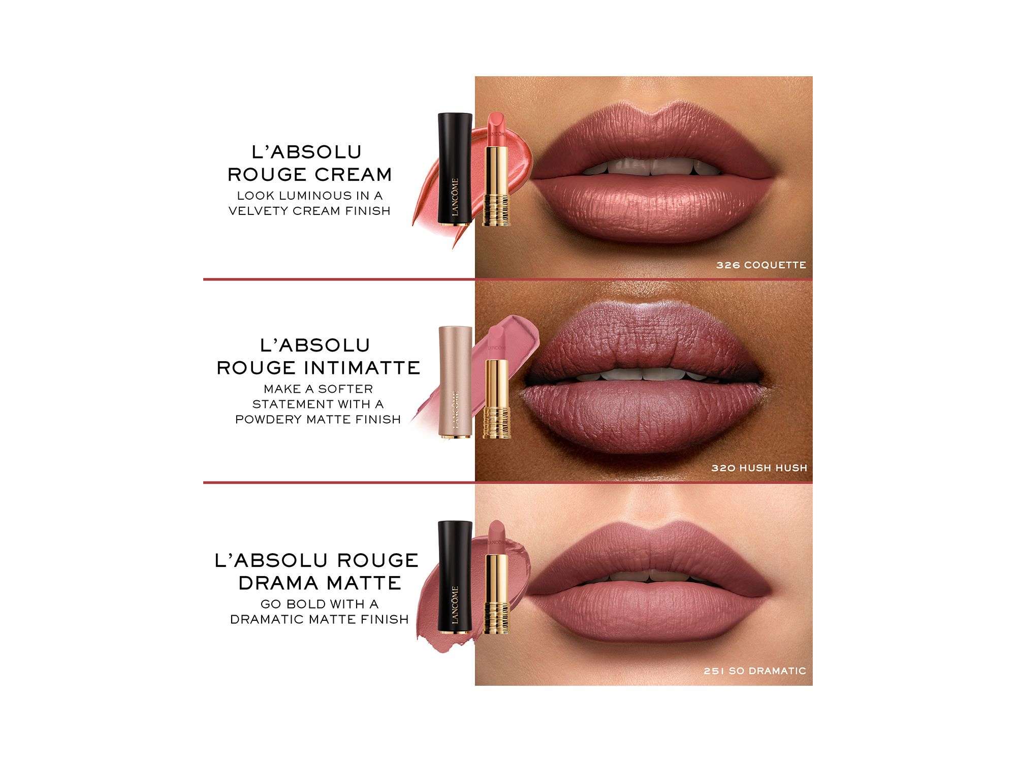 L'Absolu Rouge Intimatte Lipstick — Image 5