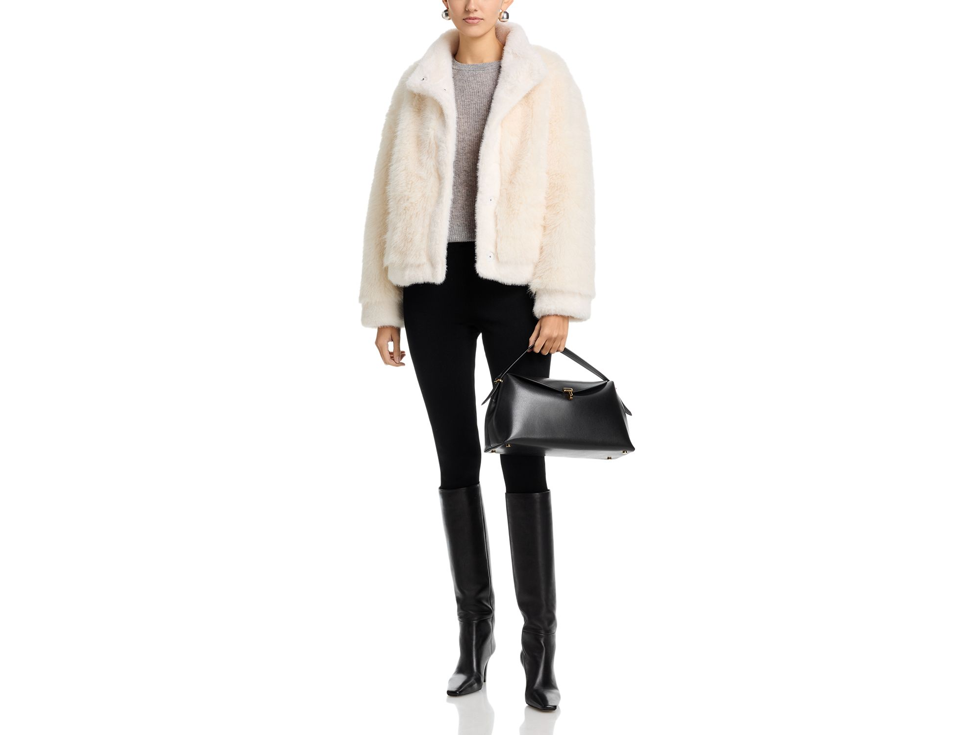 Faux Fur Jacket — Image 6
