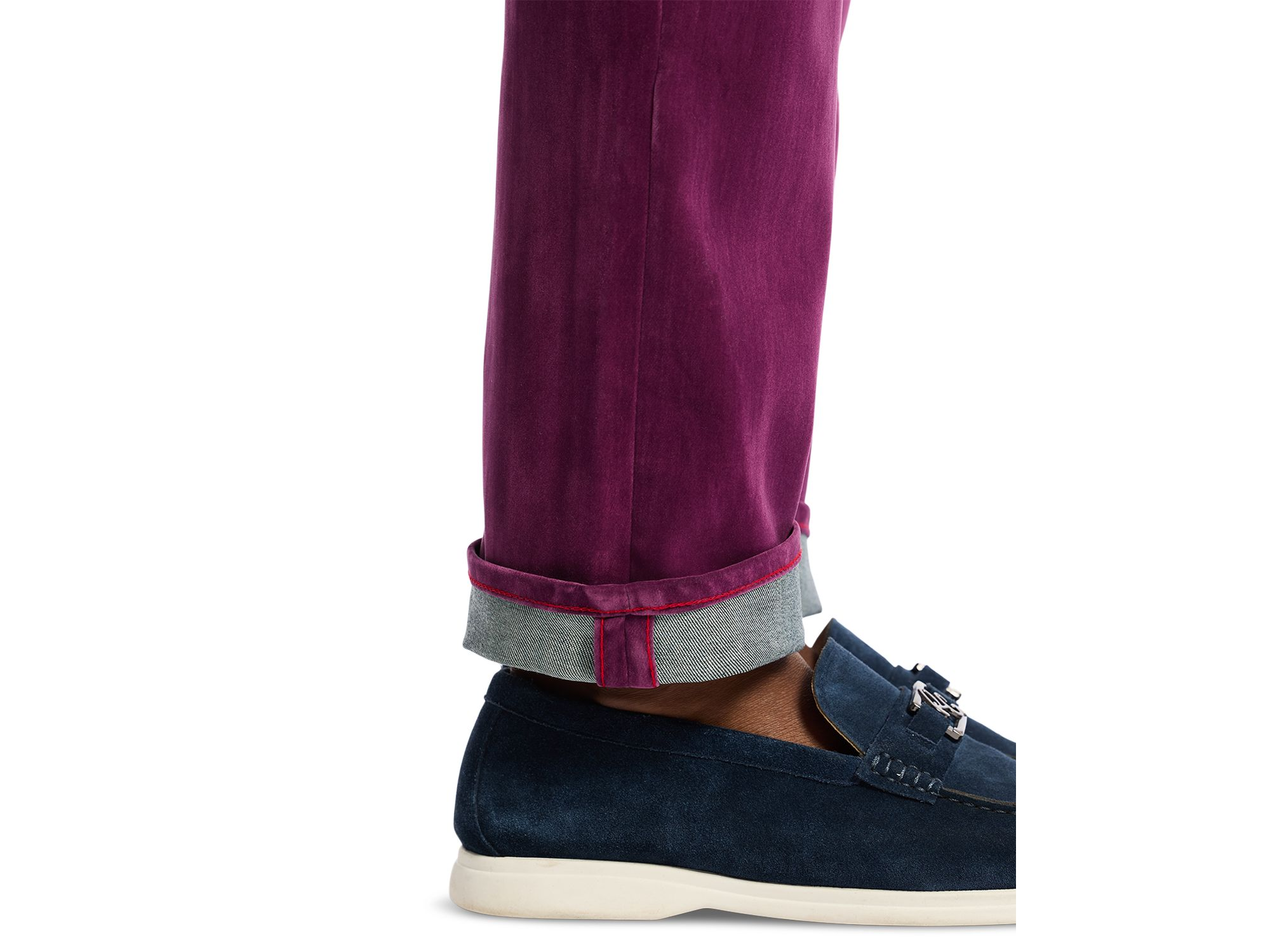 Celestial Straight Fit Velvet Pants — Image 3