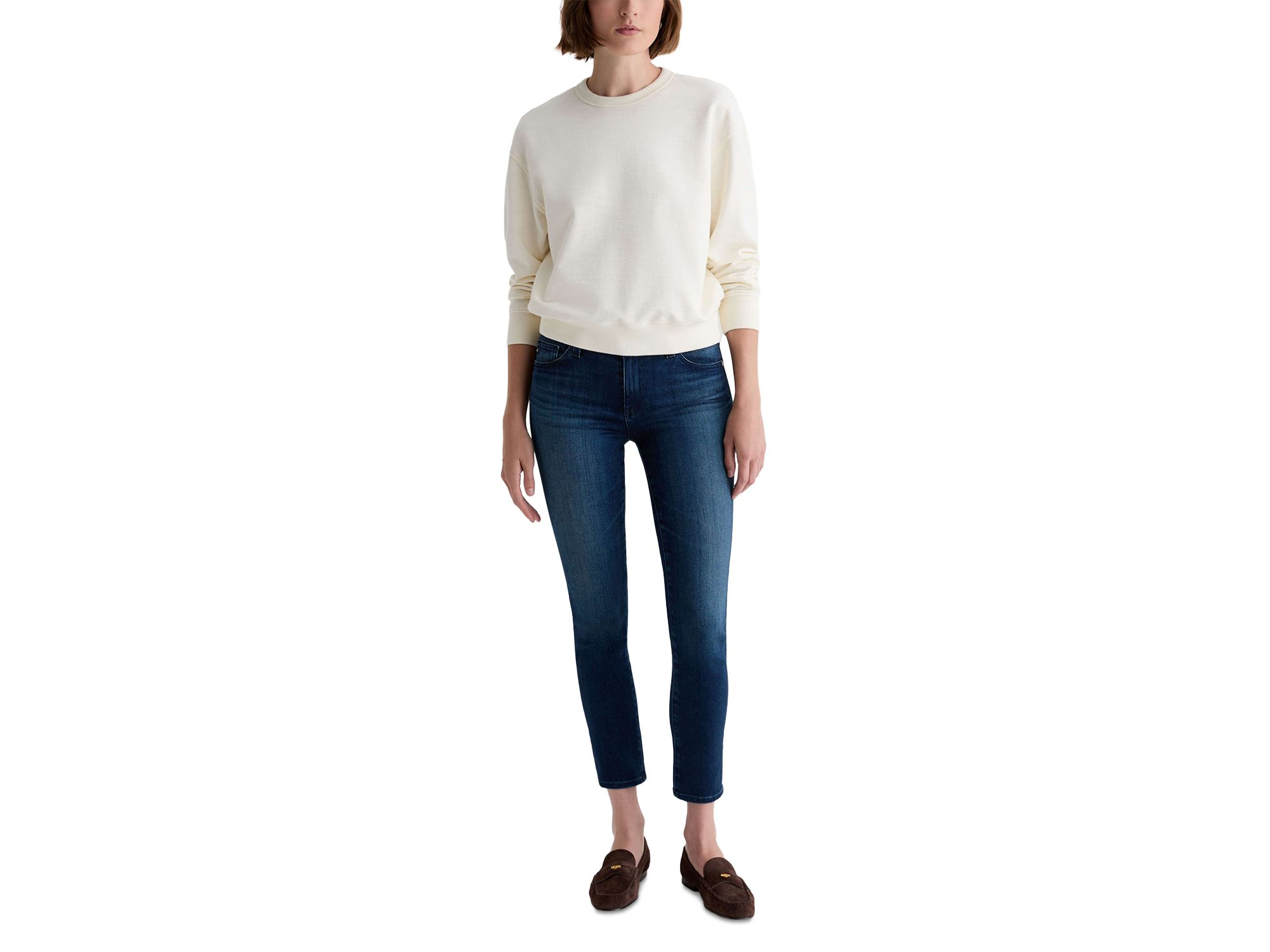 Prima Low Rise Cigarette Ankle Jeans in Epilogue — Image 8
