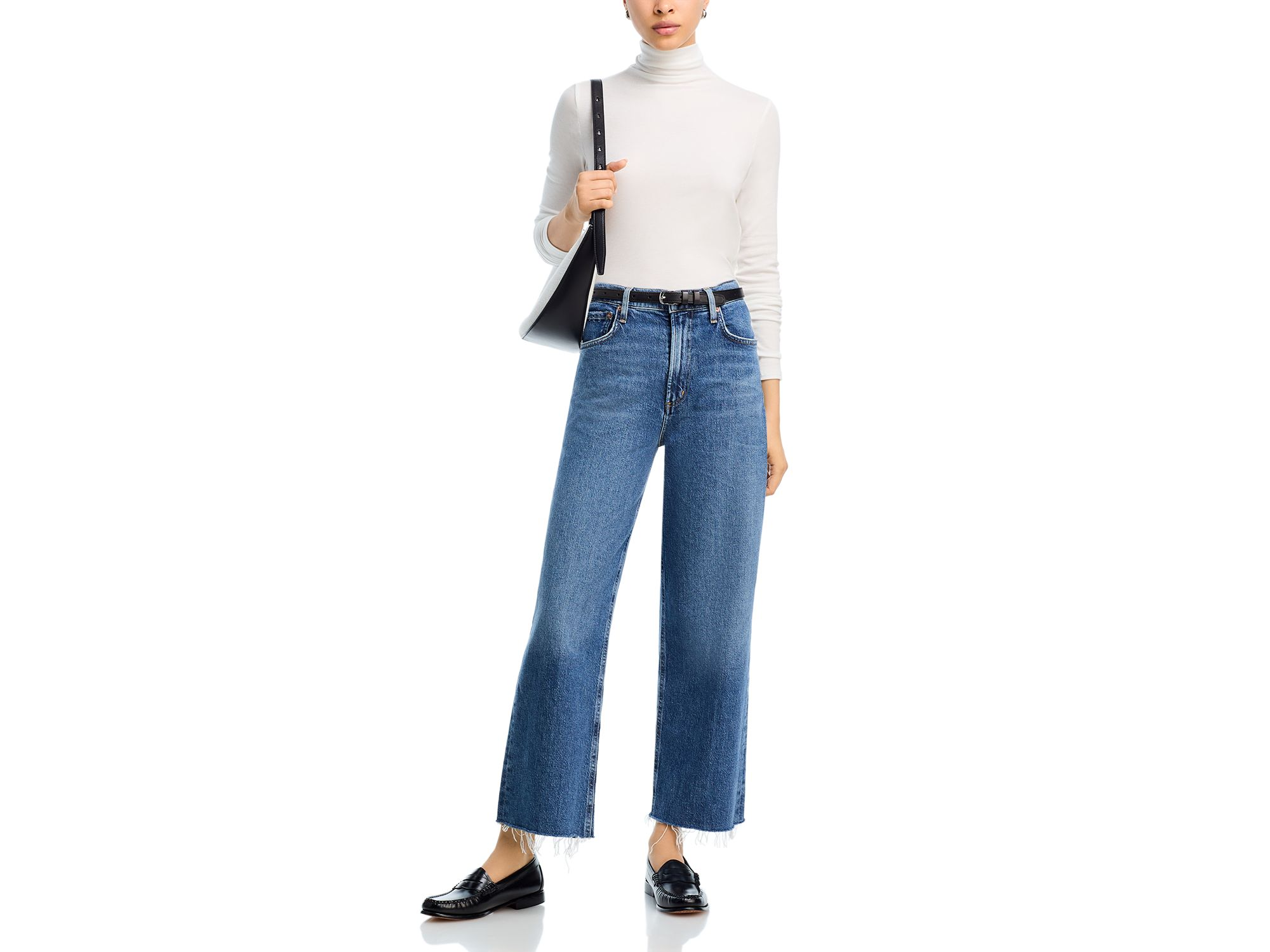 The Chels Long Sleeve Ribbed Turtleneck — Image 4
