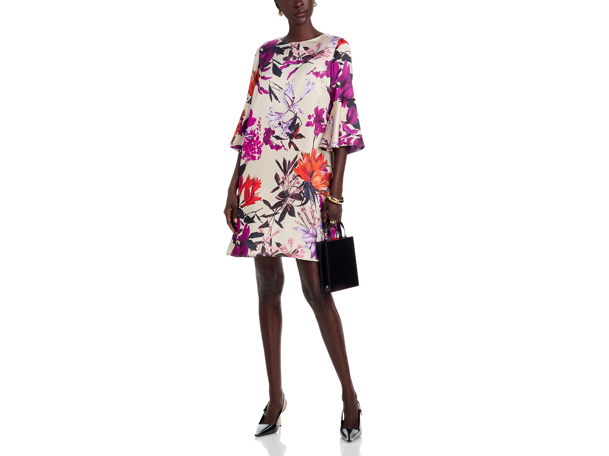 Bella Satin Dress — Image 5