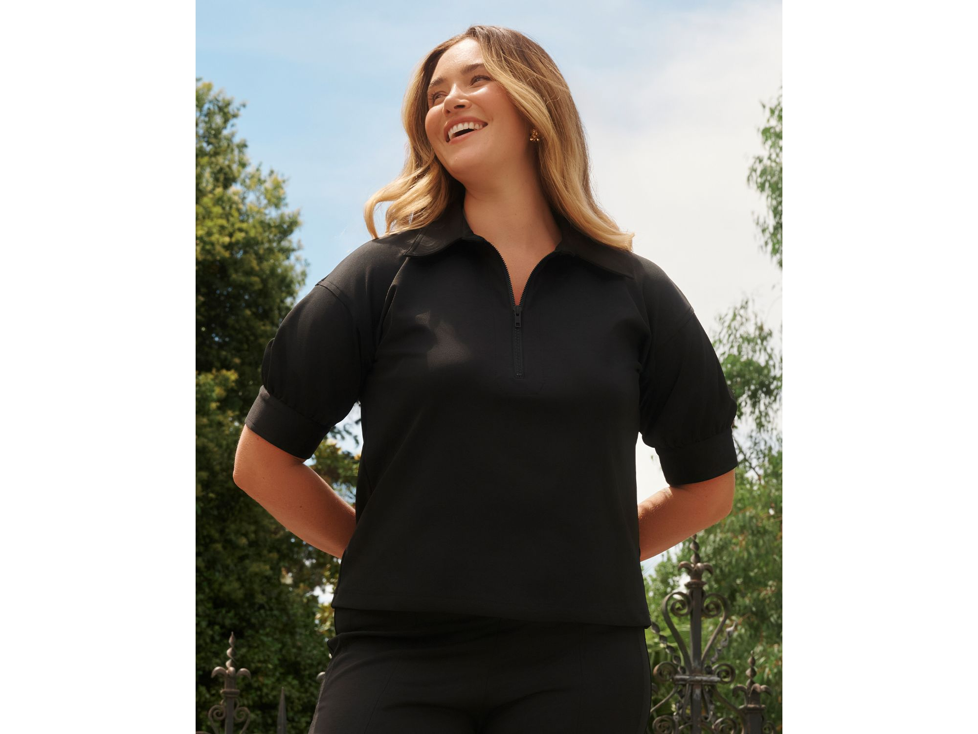 Jolene Ponte Top — Image 3