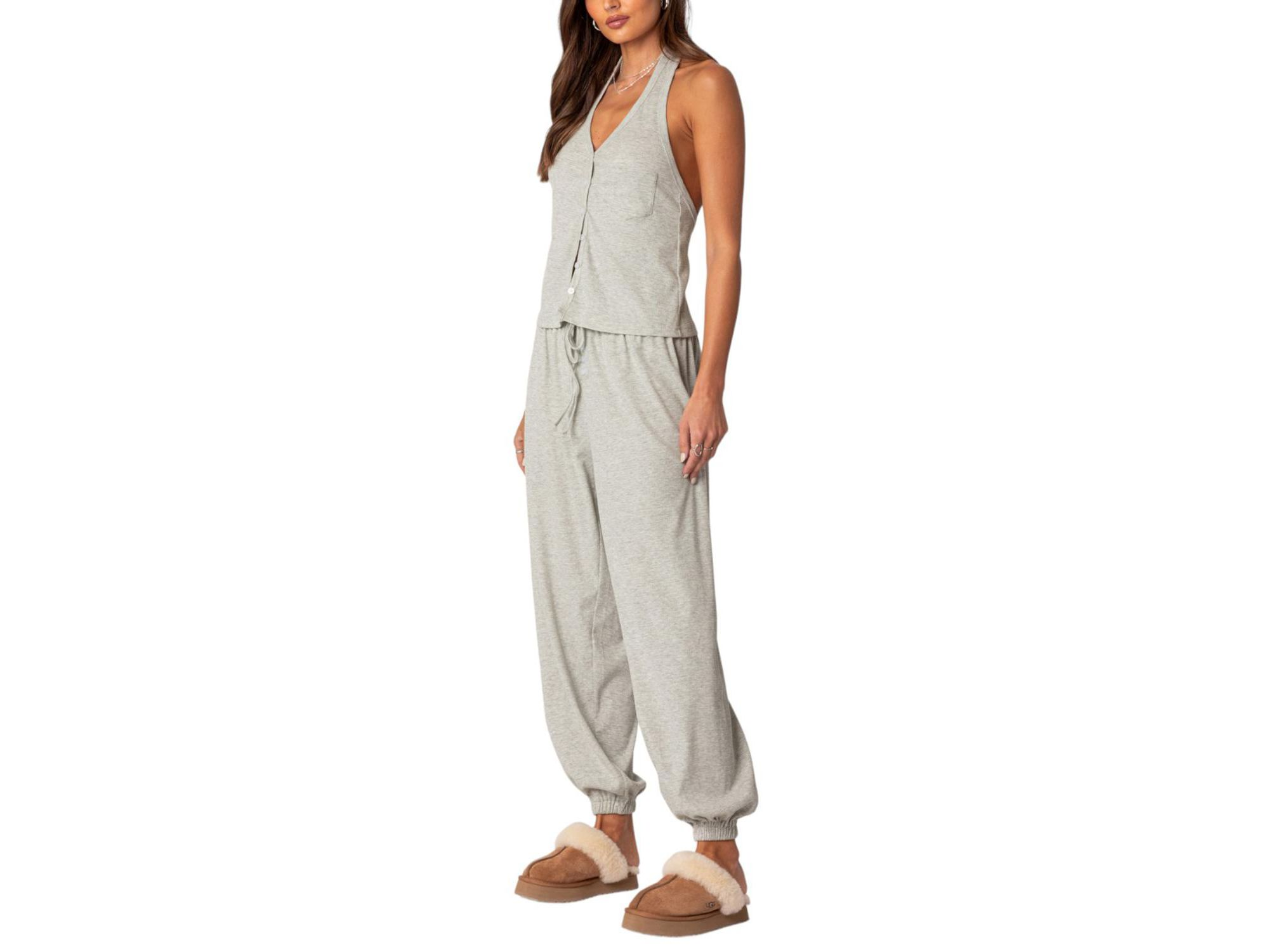 Rosanna Waffle Pajama Sweatpants — Image 5
