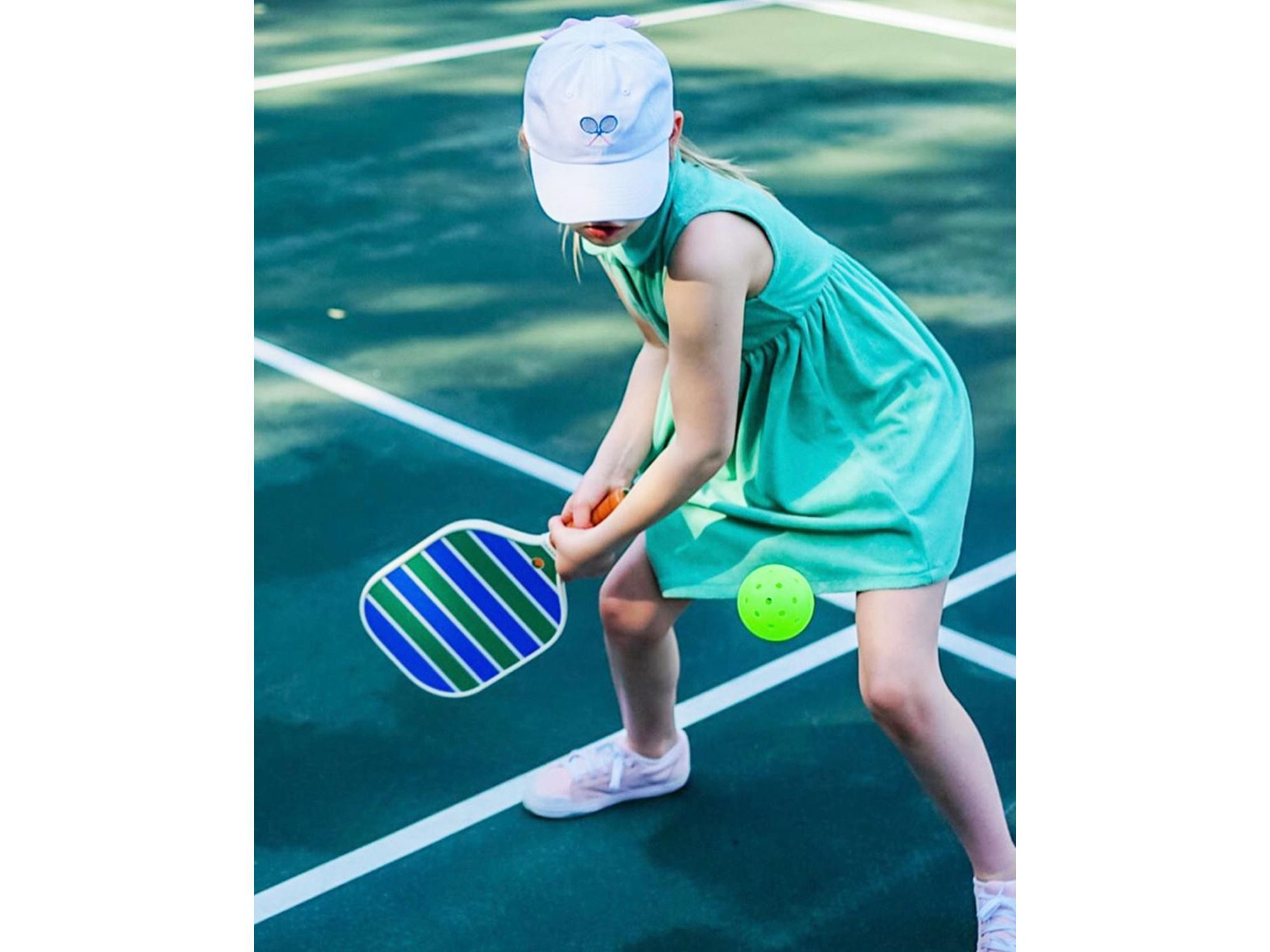 Girls' Tennis Bow Baseball Hat - Little Kid, Big Kid — Image 3