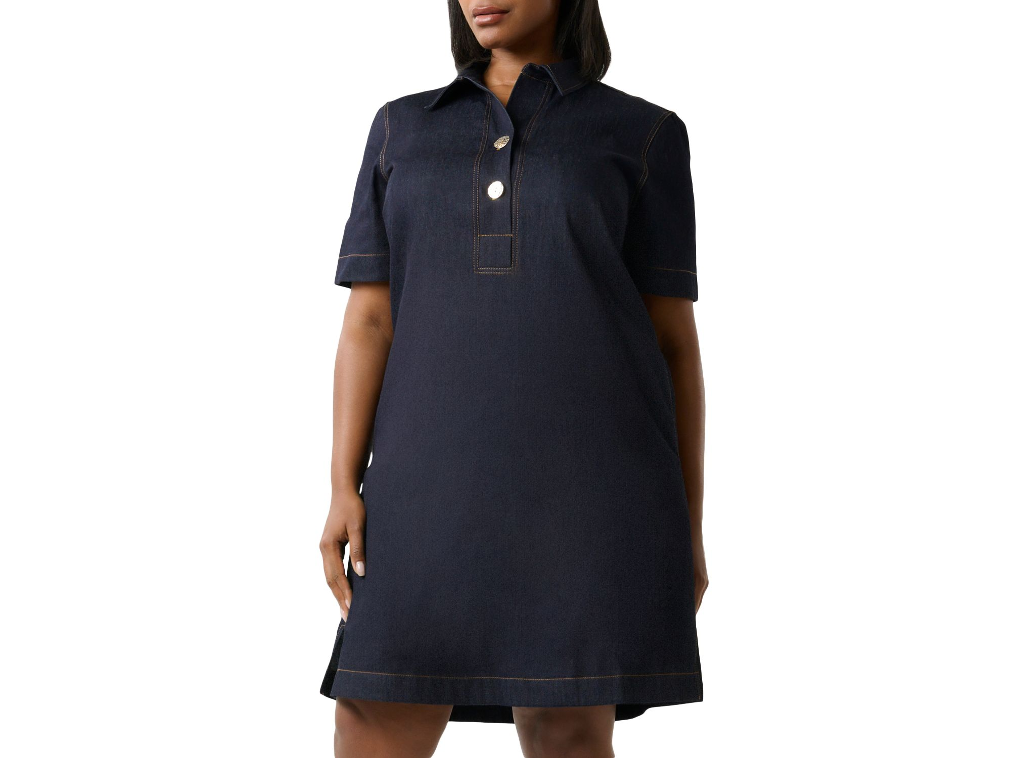 Avia Denim Mini Dress — Image 3