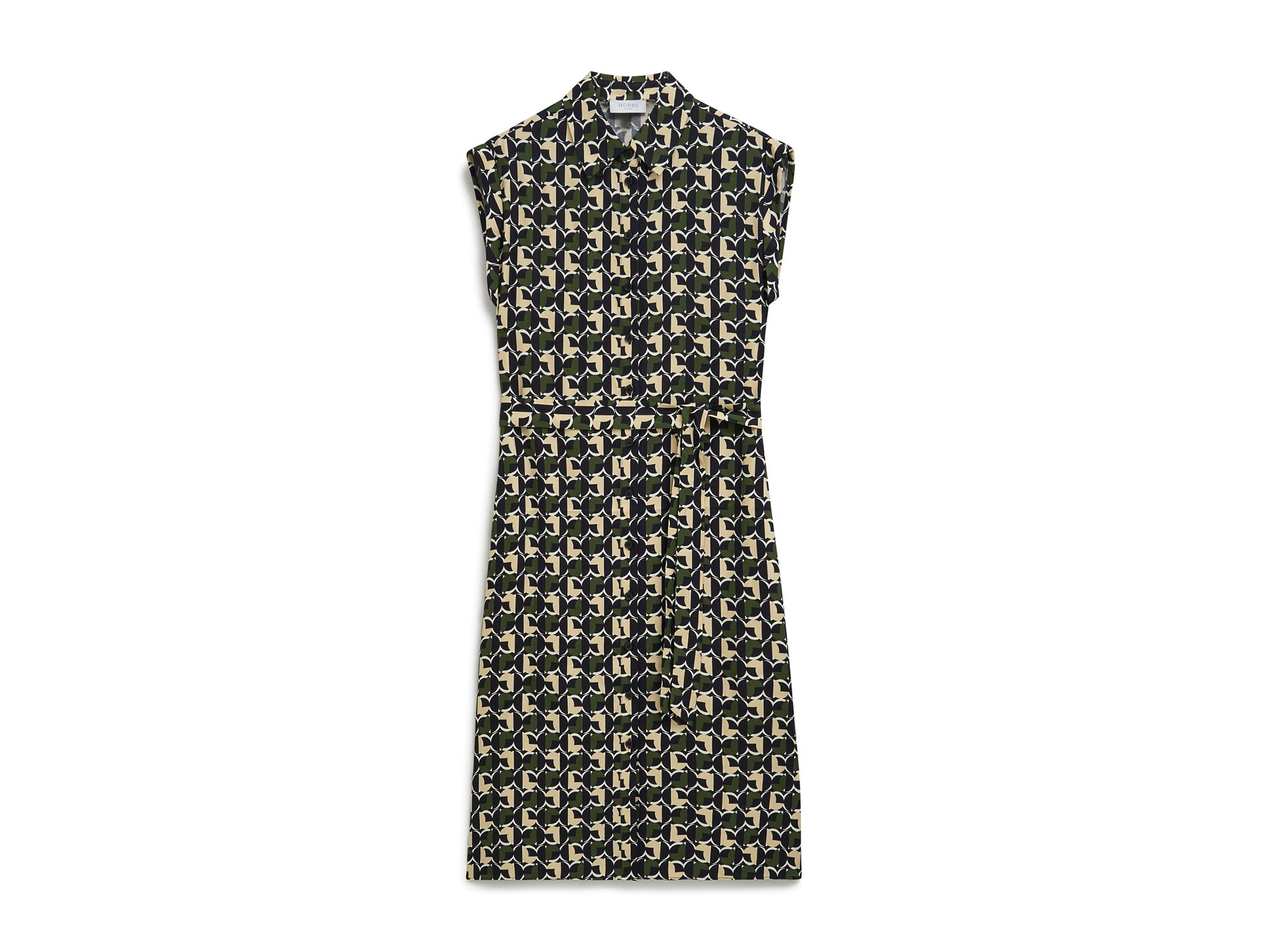 Kalinda Geometric Print Dress — Image 5