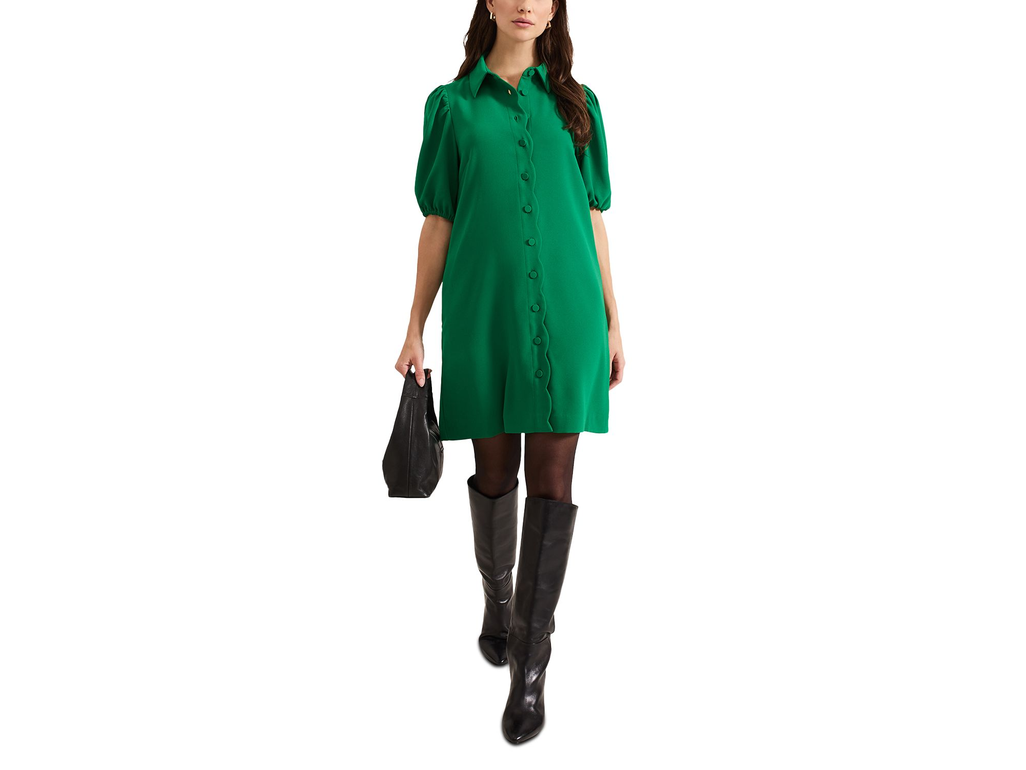 Candice Puffed Sleeve Dress — Image 6