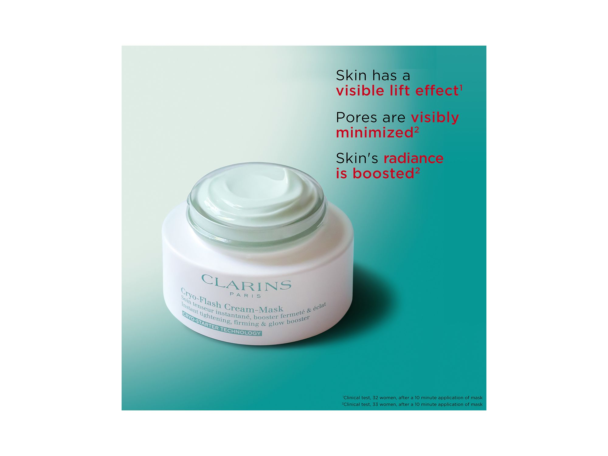 Cryo Flash Instant Lift Effect & Glow Boosting Face Mask 2.5 oz. — Image 18