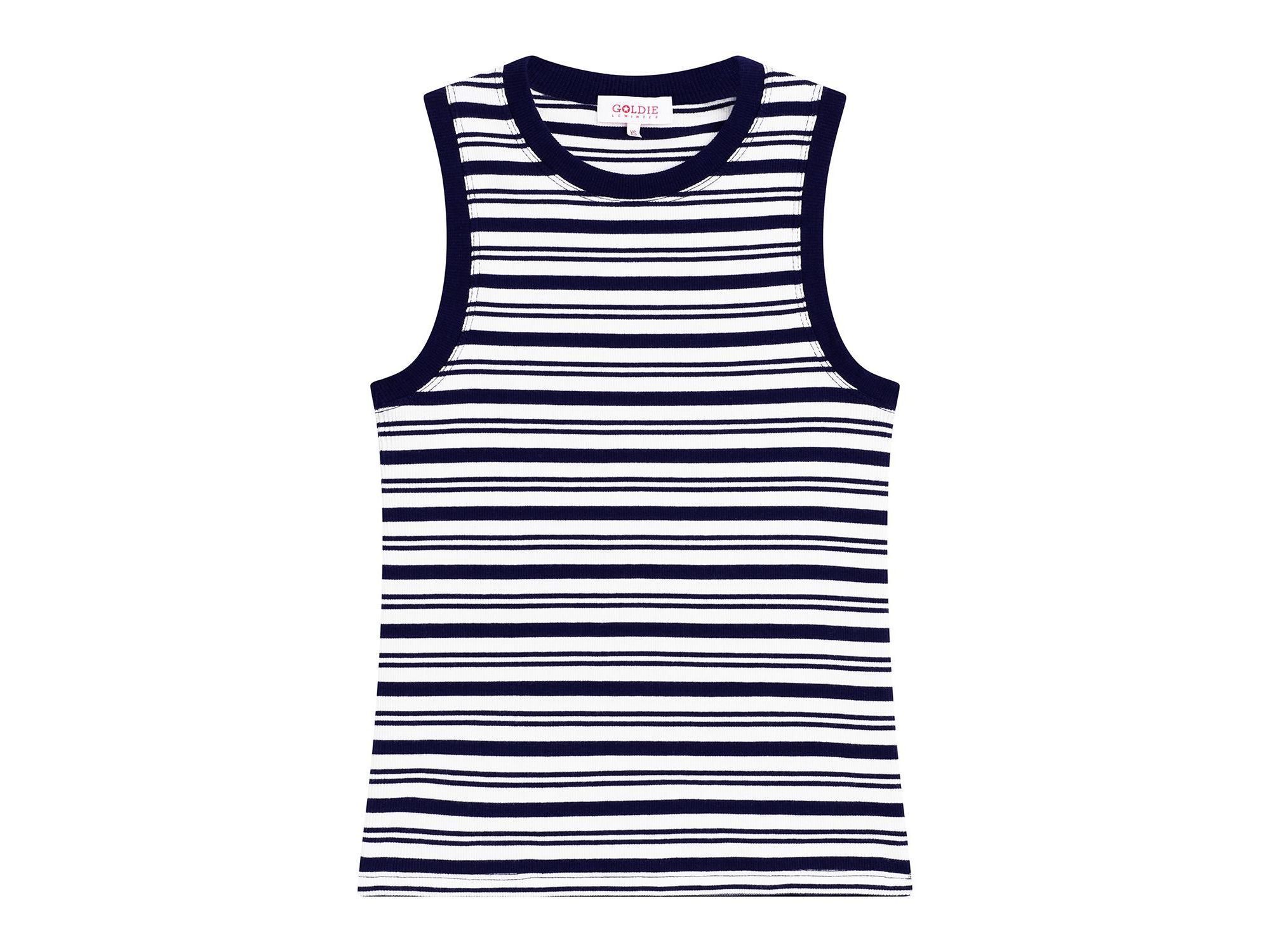 Brie Brenton Stripe Shell Top — Image 3