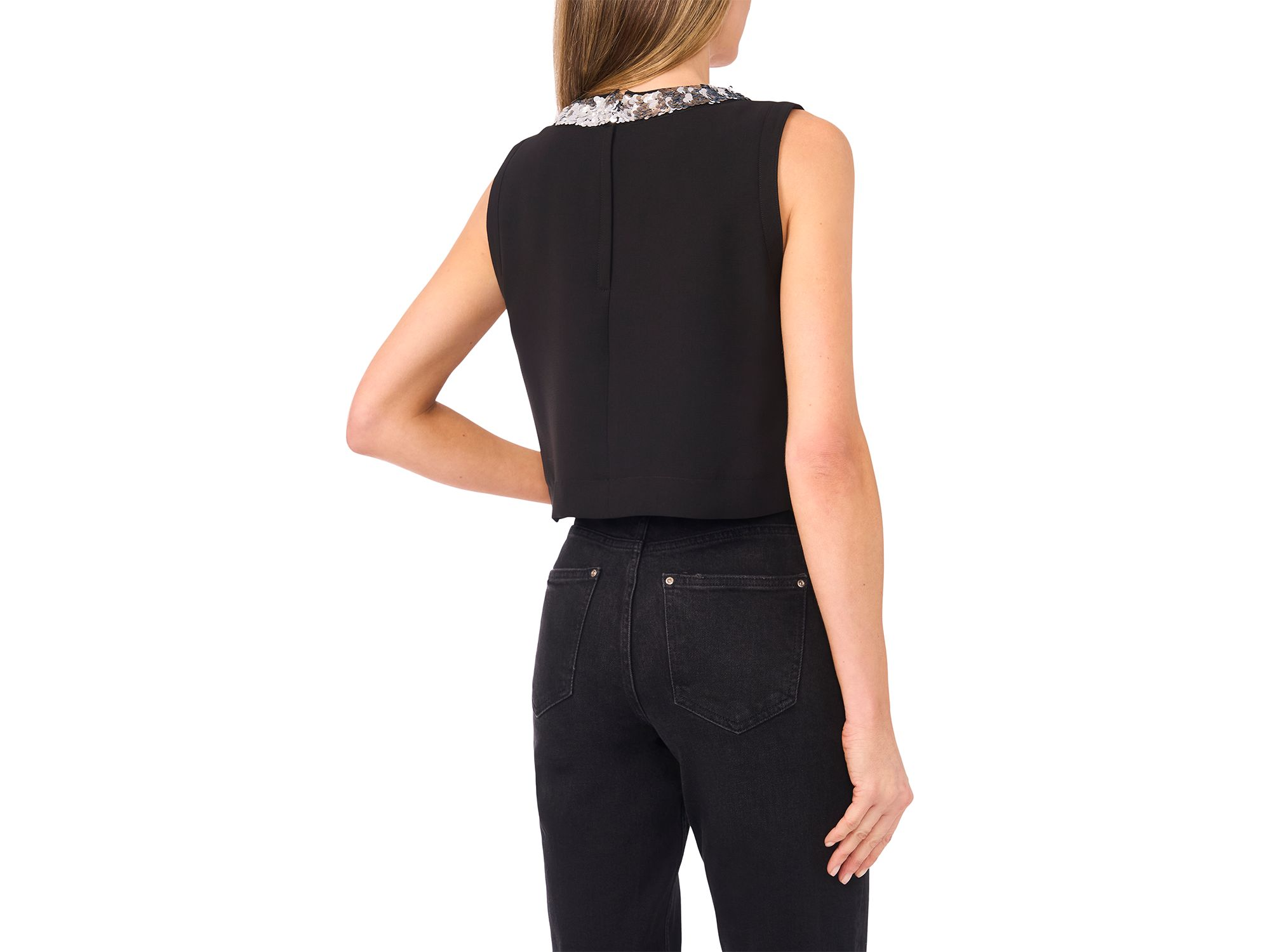 Sequin Neck Top — Image 3