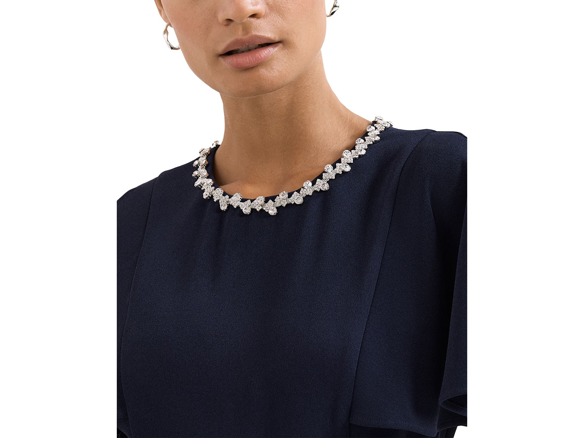 Orwen Rhinestone Neck Jumpsuit — Image 3
