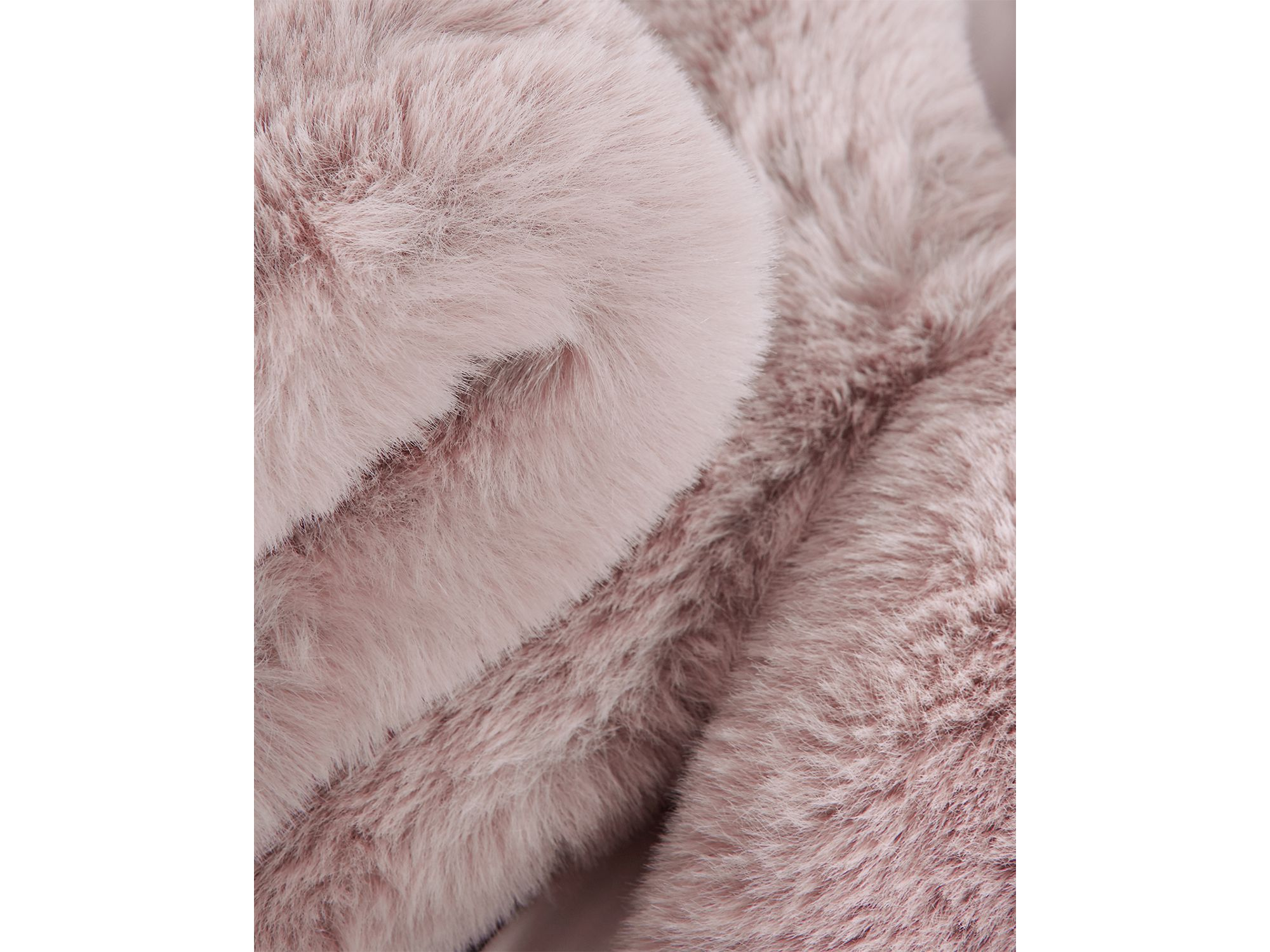 Crystal Faux Fur Coat — Image 4