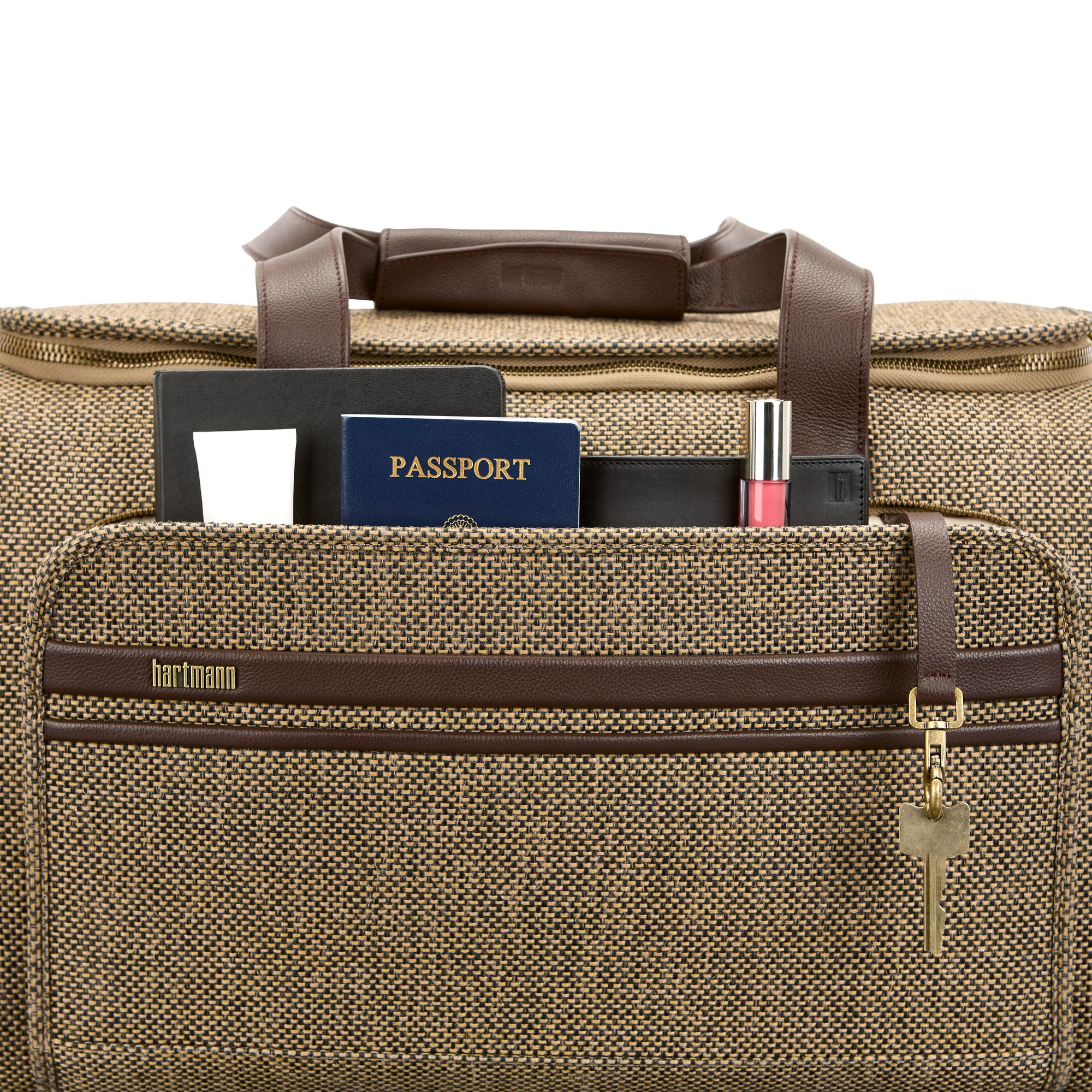 Tweed Travel Duffel Bag — Image 4