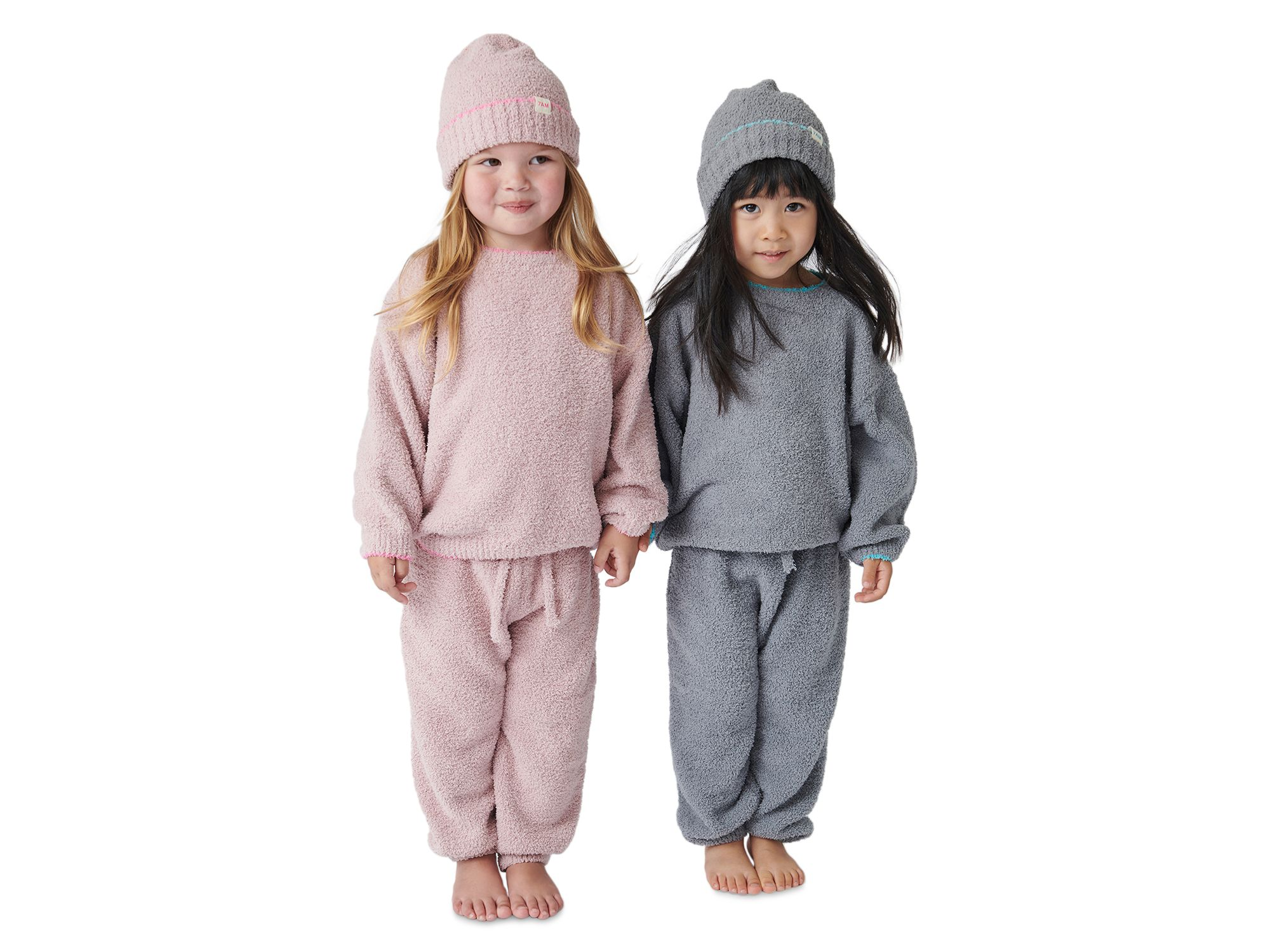 Unisex Fuzzy Boxy Lounge Pants - Baby, Little Kid — Image 3