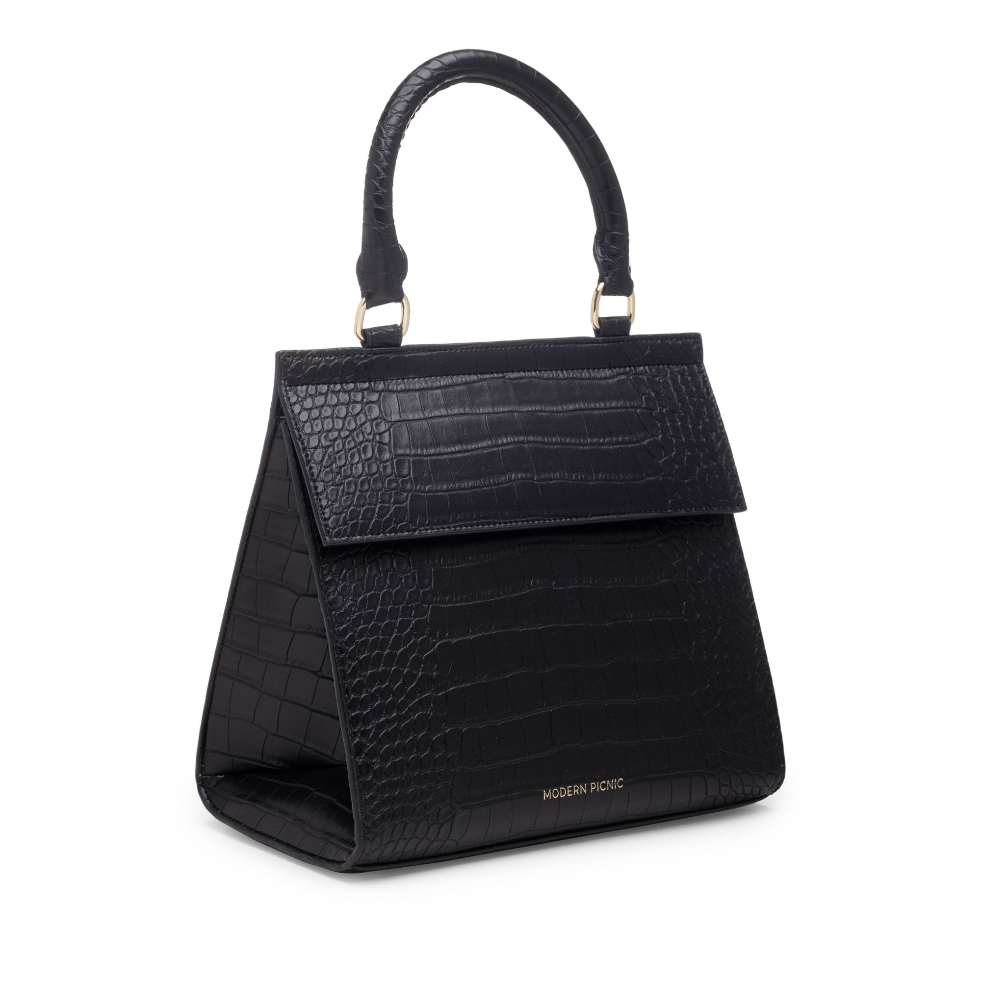 The Faux Croc Embossed Luncher — Image 7
