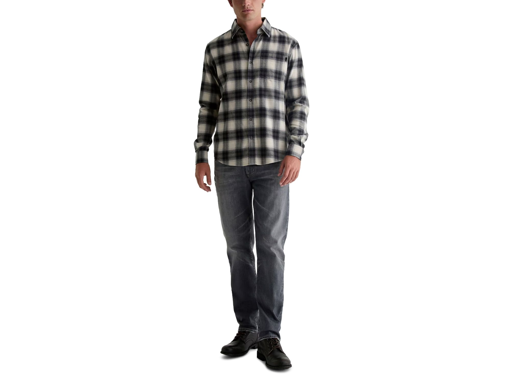 Tellis Slim Straight Jeans in 10 Years Alta — Image 8