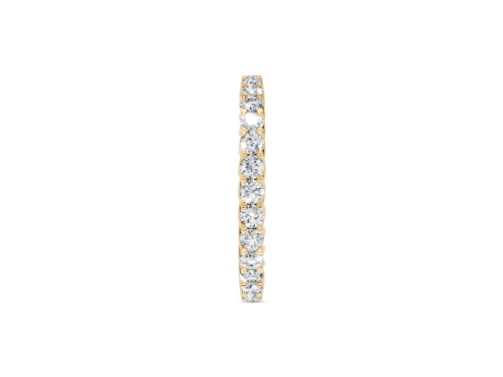 Diamond Classic Eternity Band in 14K Yellow Gold,1.0 tcw — Image 3