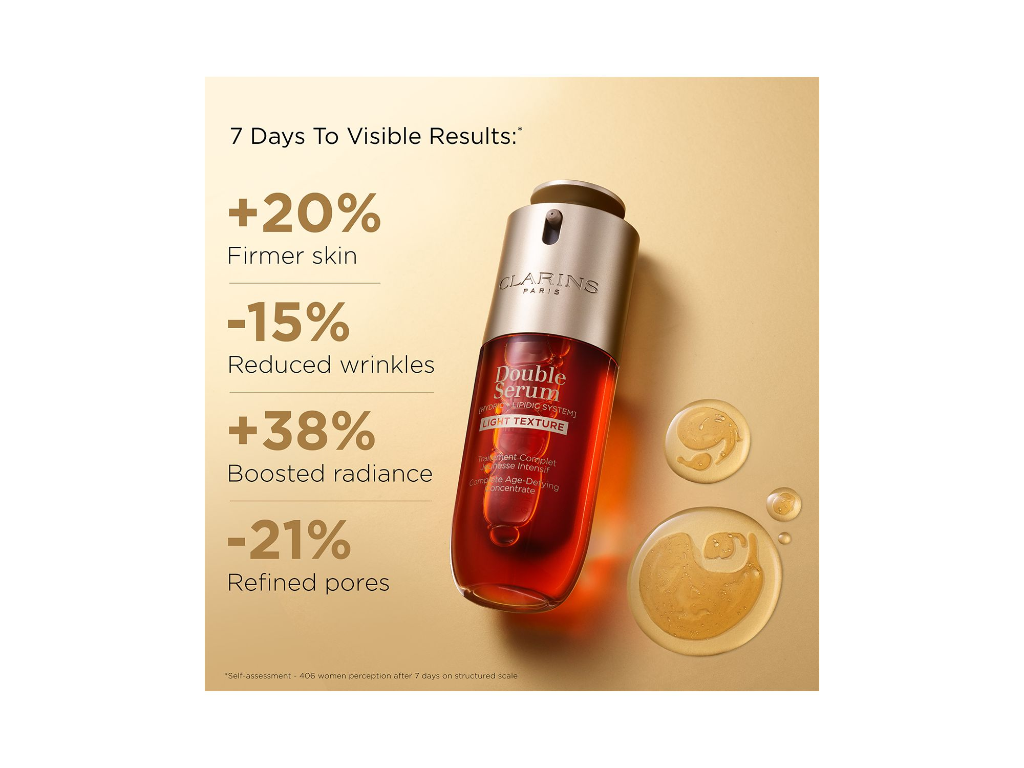DOUBLE SERUM® Light Texture To Firm, Boost Radiance & Refine Pores — Image 9