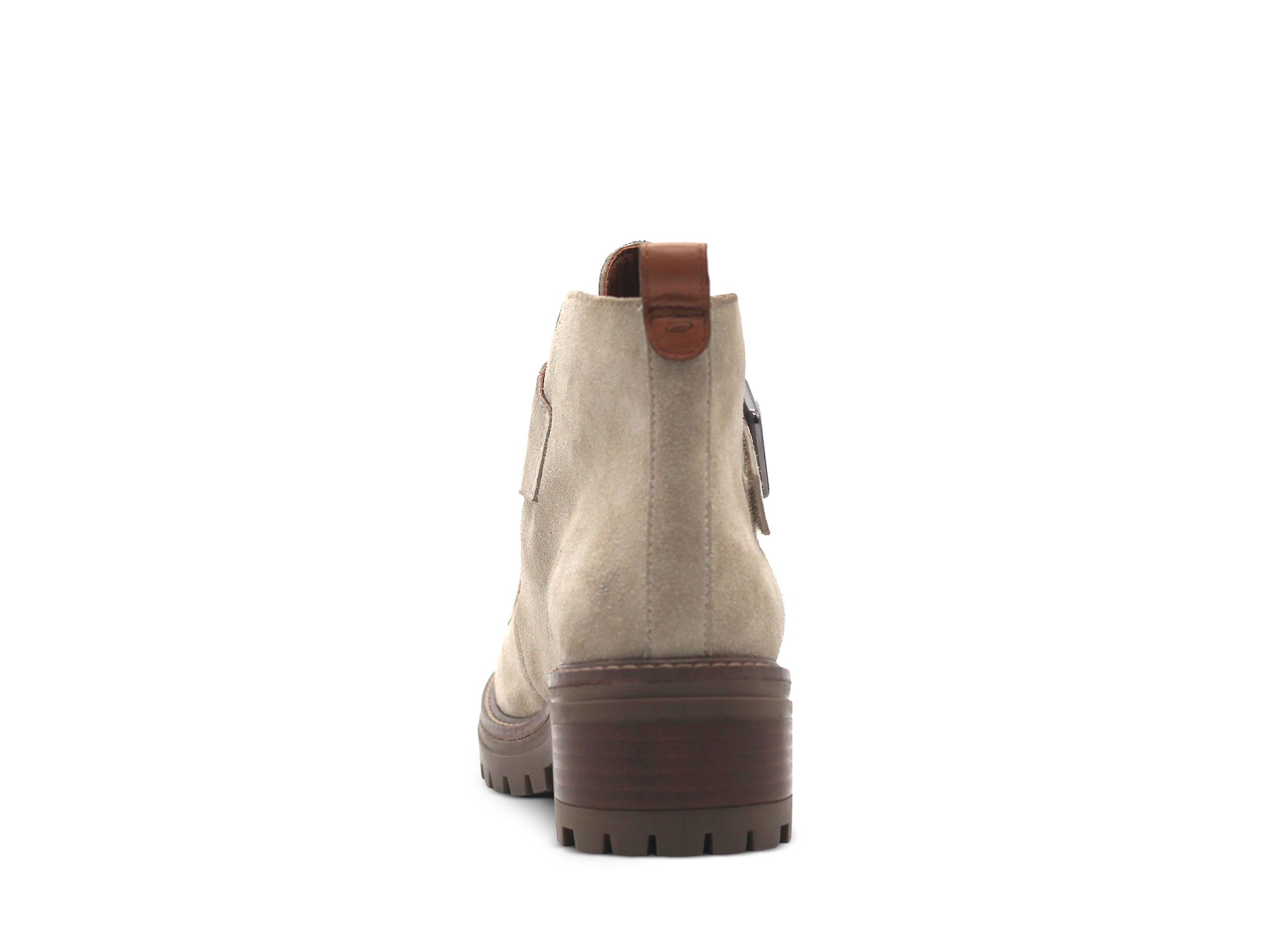 Women's Baden Beige Suede Ankle Boots — Image 6